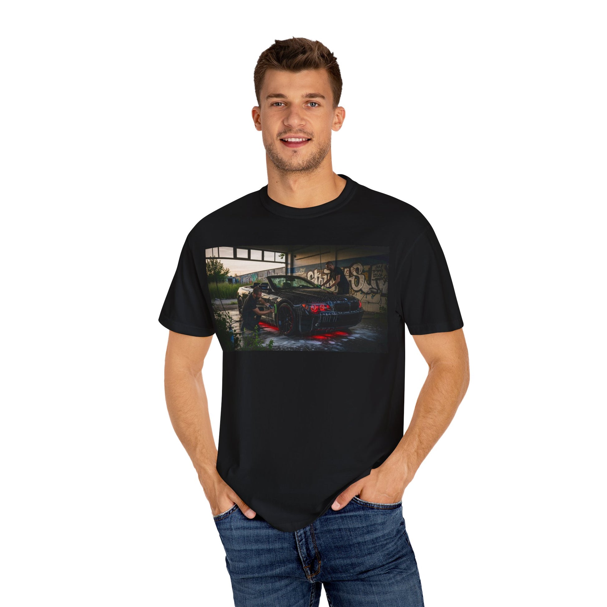 Vintage Style Car Enthusiast T-Shirt, Casual Tee for Auto Lovers, Perfect for Gift, Car Show, Birthday, Unisex Apparel