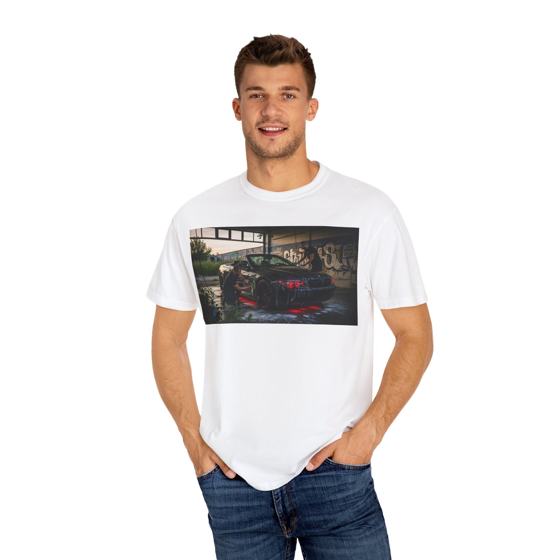 Vintage Style Car Enthusiast T-Shirt, Casual Tee for Auto Lovers, Perfect for Gift, Car Show, Birthday, Unisex Apparel