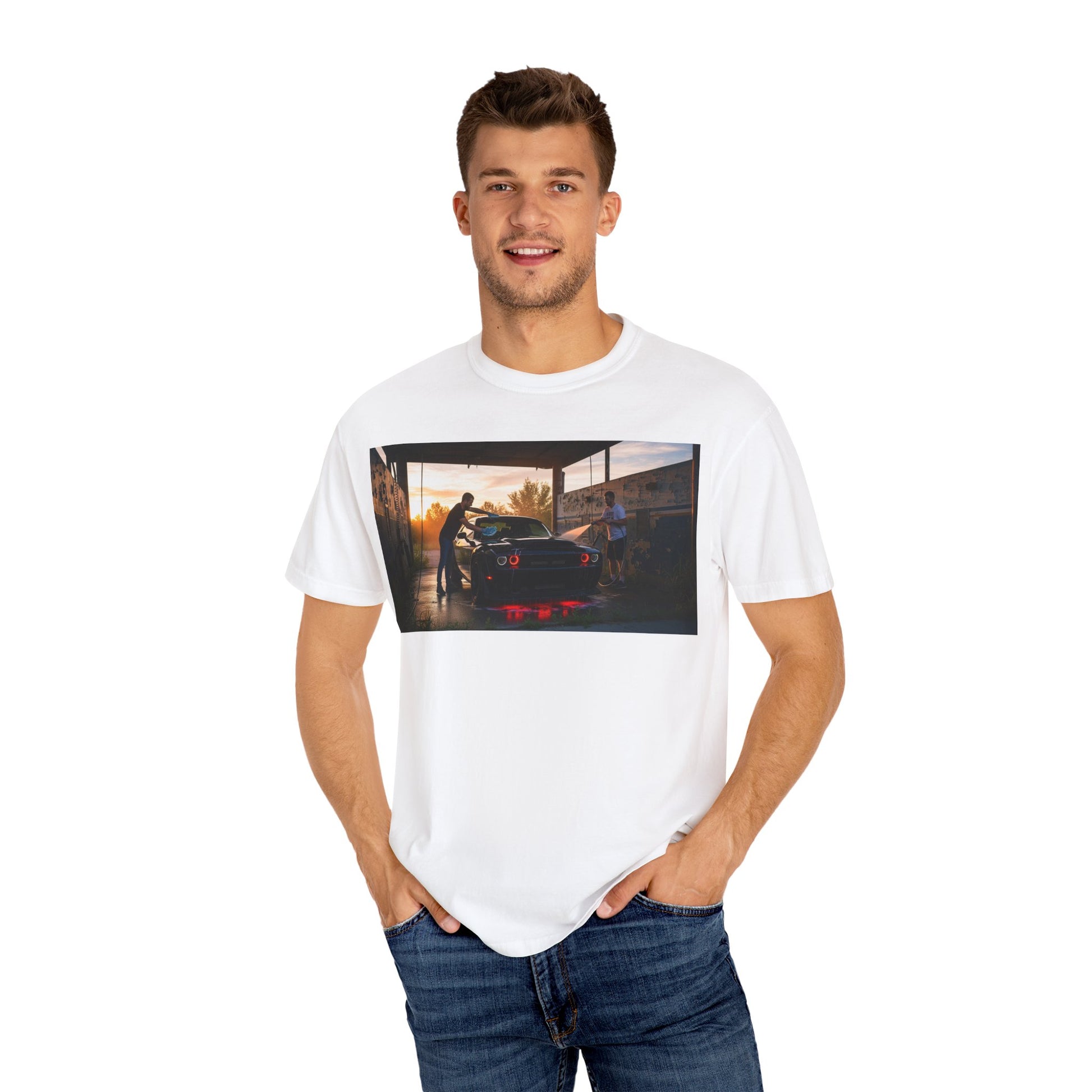 Vintage Car Lover T-Shirt - Perfect for Auto Enthusiasts, Casual Wear, Gifts for Him, and Garage Days, Automotive Art Tee