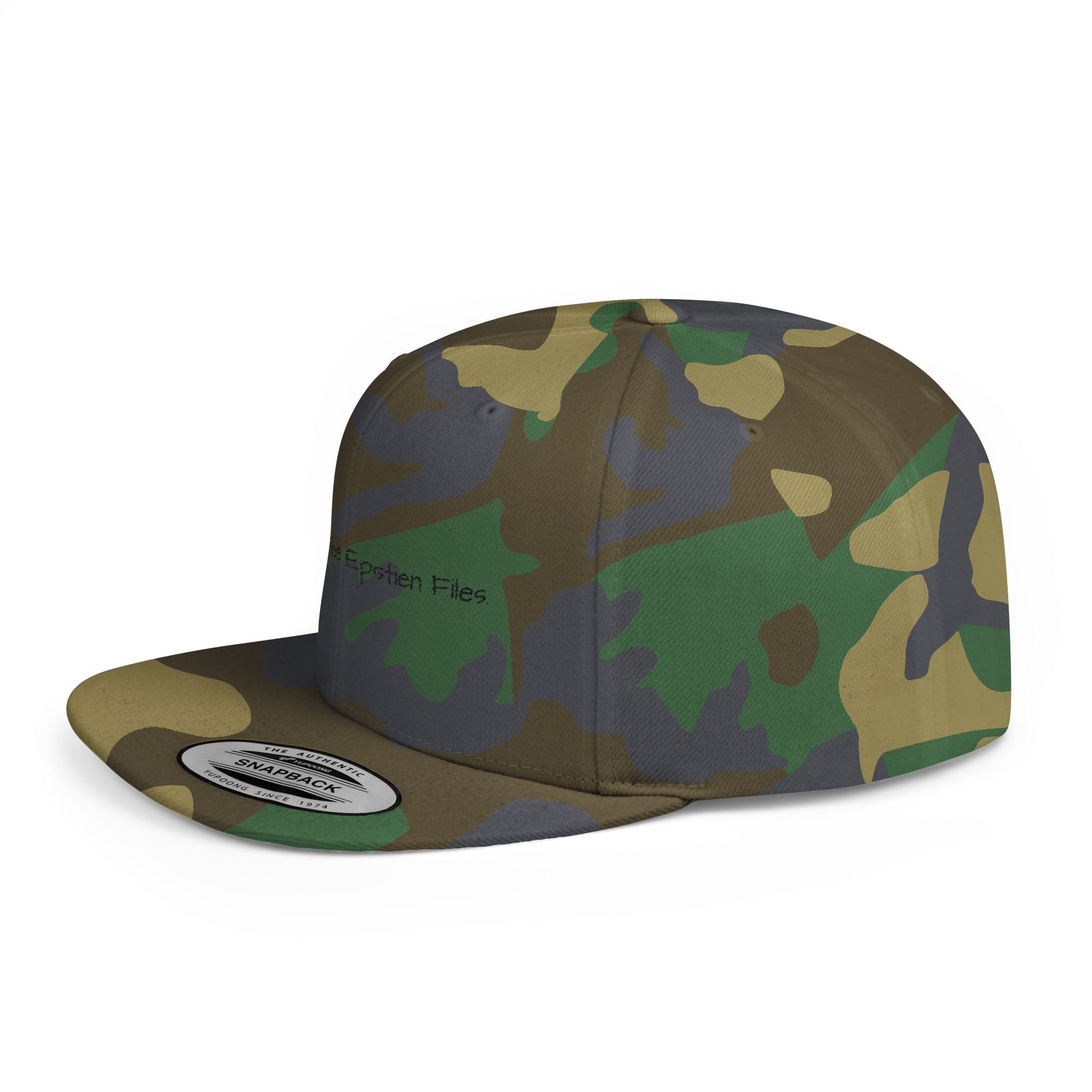 Stylish Flat Bill Snapback Cap - 'Release The Epstein Files', Trendy Hat for Supporters, Gift, Casual, Everyday Wear, Unisex
