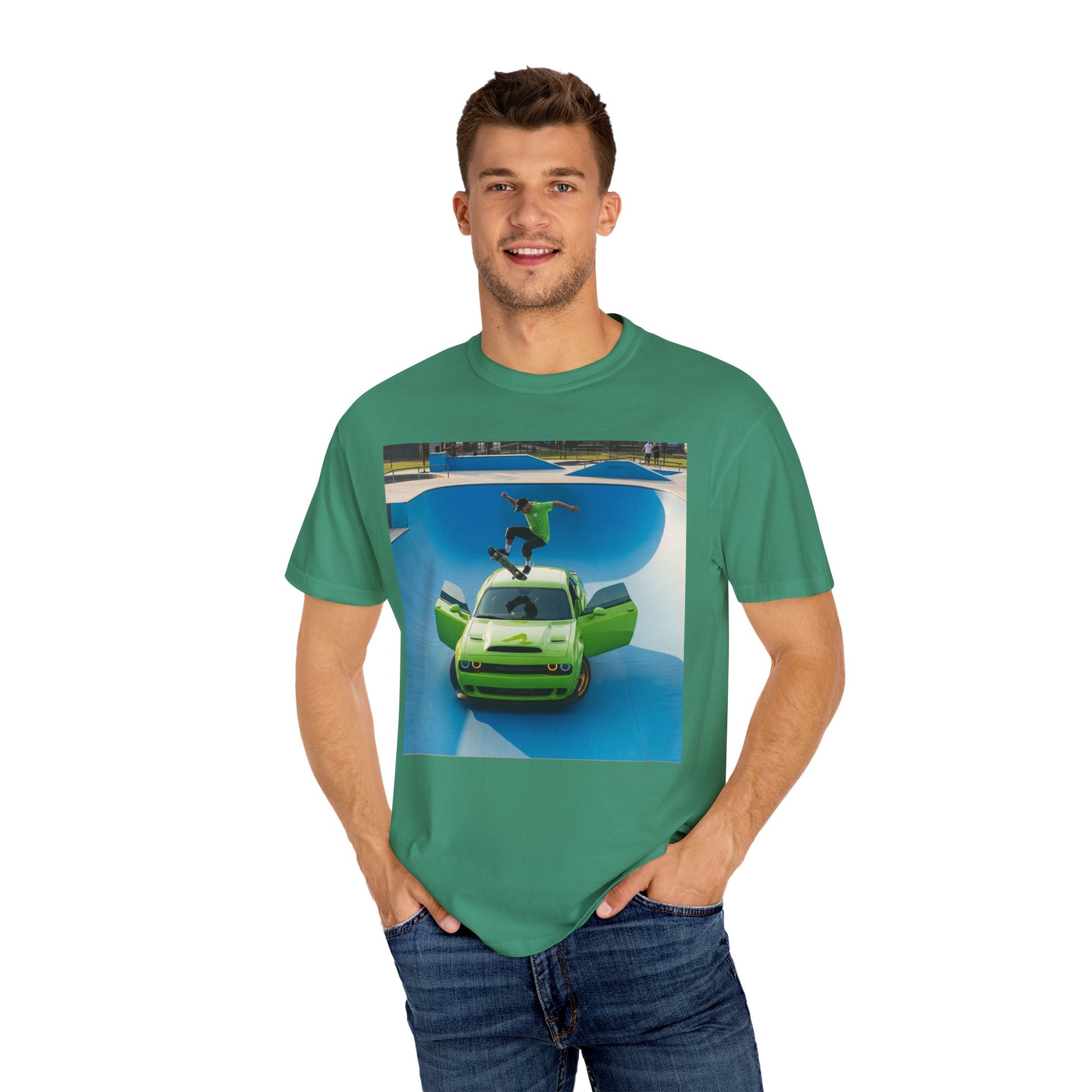 Skateboarding Graphic T-Shirt, Unisex Casual Top, Streetwear Tee, Gift for Skateboarders, Hip Hop Fashion, Summer Outfit