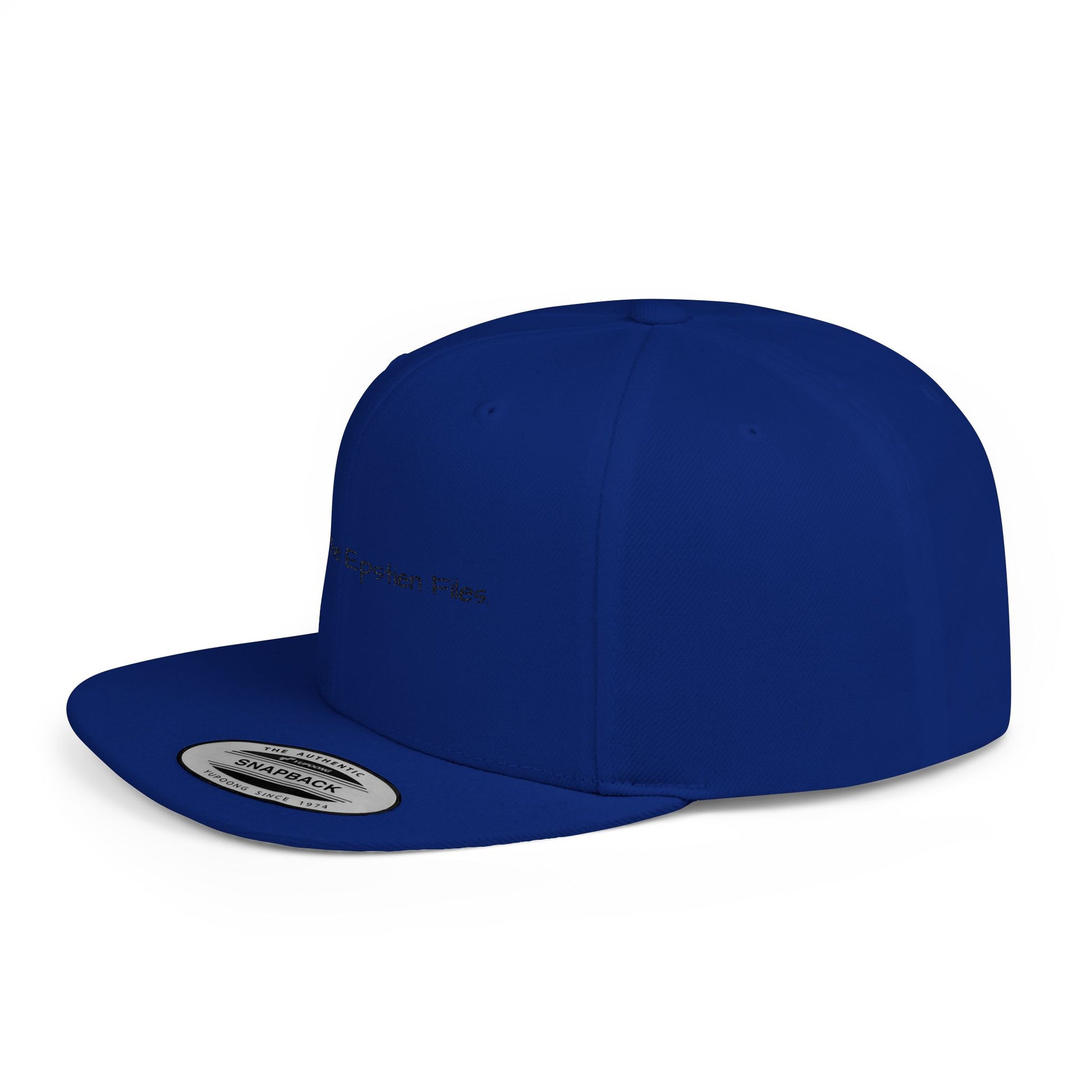 Stylish Flat Bill Snapback Cap - 'Release The Epstein Files', Trendy Hat for Supporters, Gift, Casual, Everyday Wear, Unisex