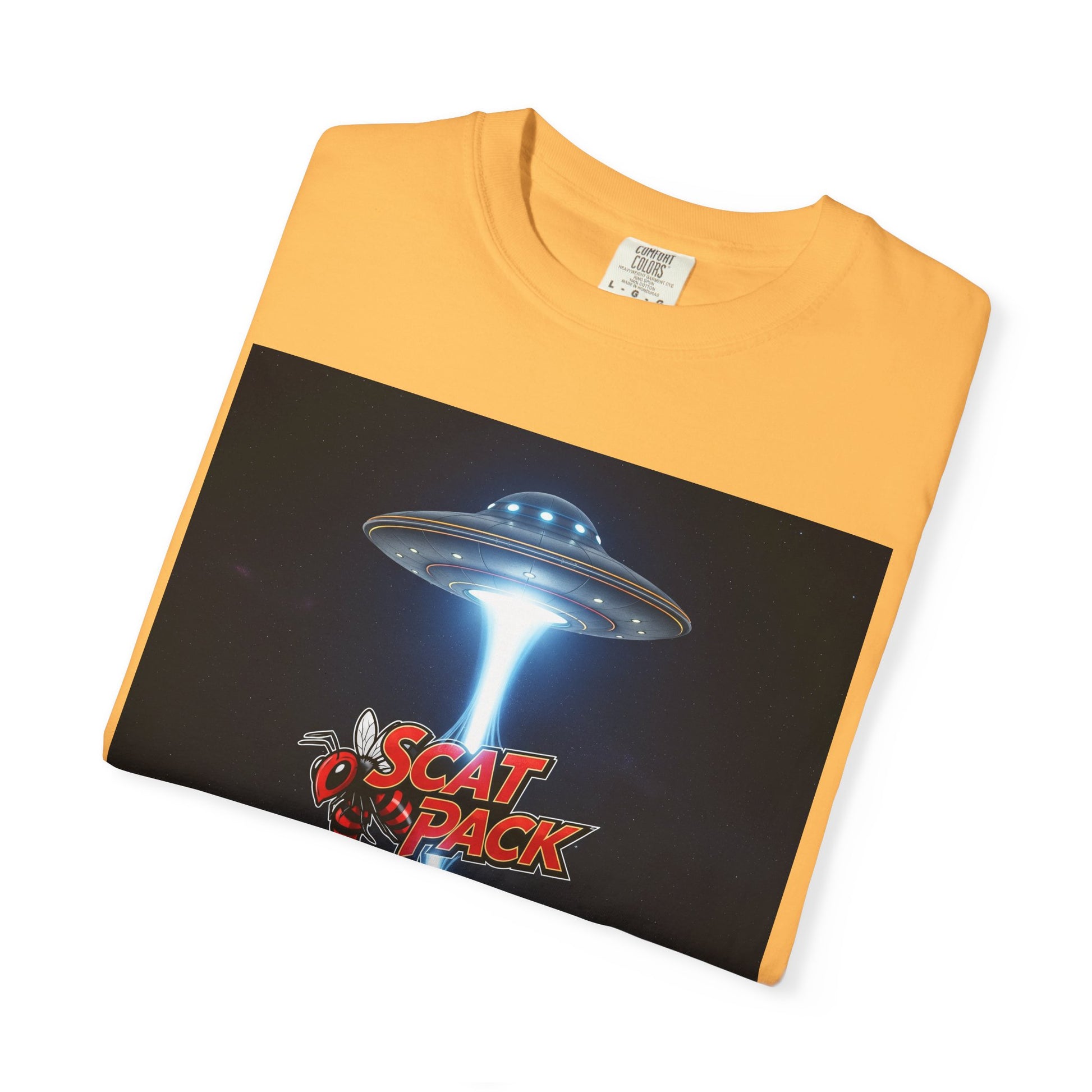 Sci-Fi Graphic T-Shirt, Unisex Tee, UFO T-Shirt, Gamer Apparel, Fun Gift for Space Lovers, Casual Wear