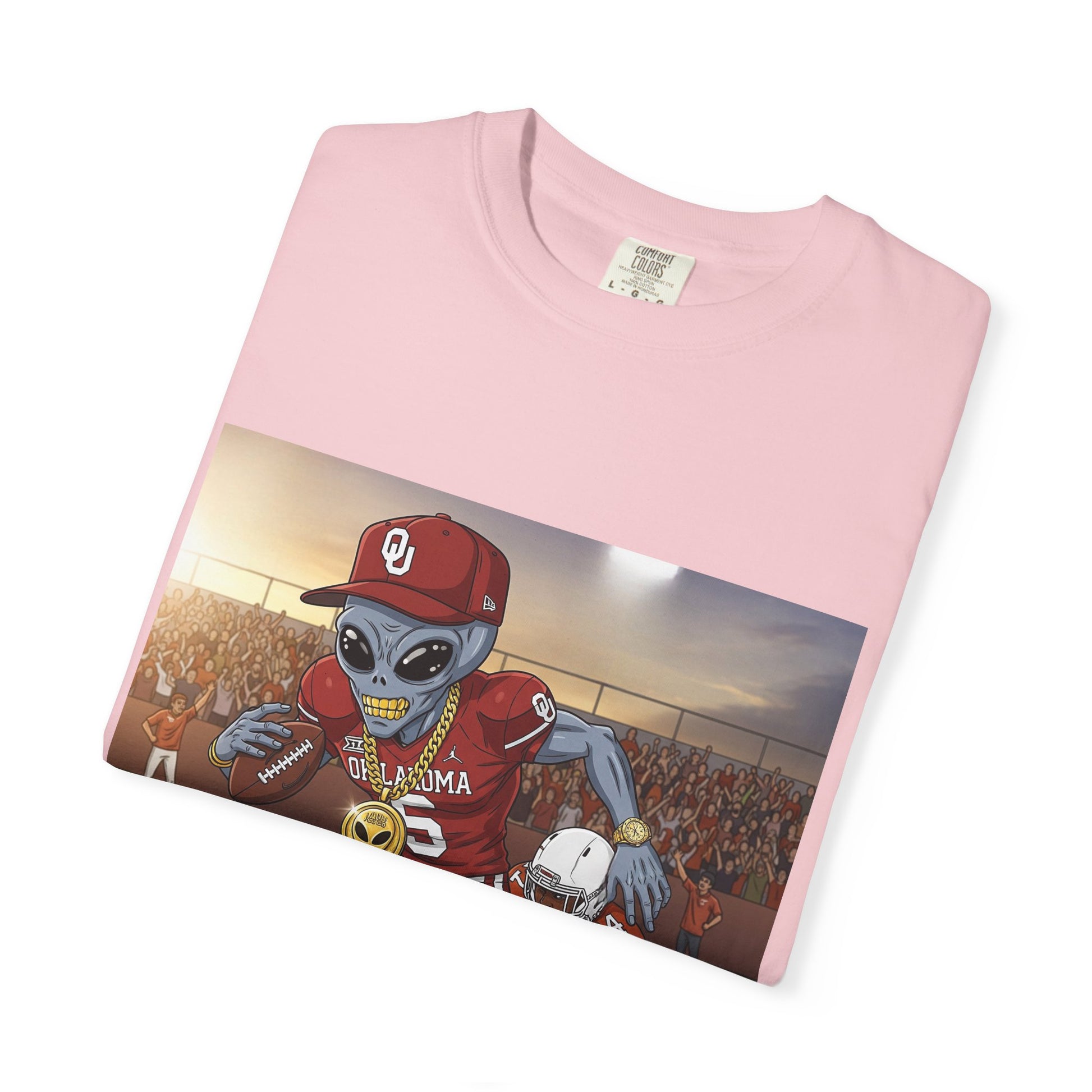 Alien Sports Unisex Tee - Futuristic Humor for Gamers, Casual Outings, Halloween Costume, Birthday Gift, Sports Enthusiasts