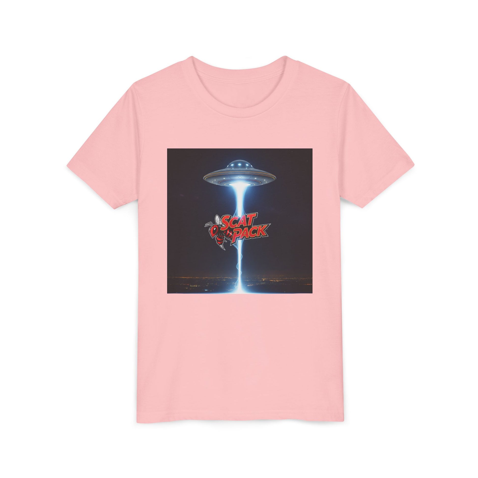 Youth Alien Graphic Tee, Fun T-Shirt for Kids, Sci-Fi Lovers Tee, Summer Playwear, Unique Gift for Birthdays