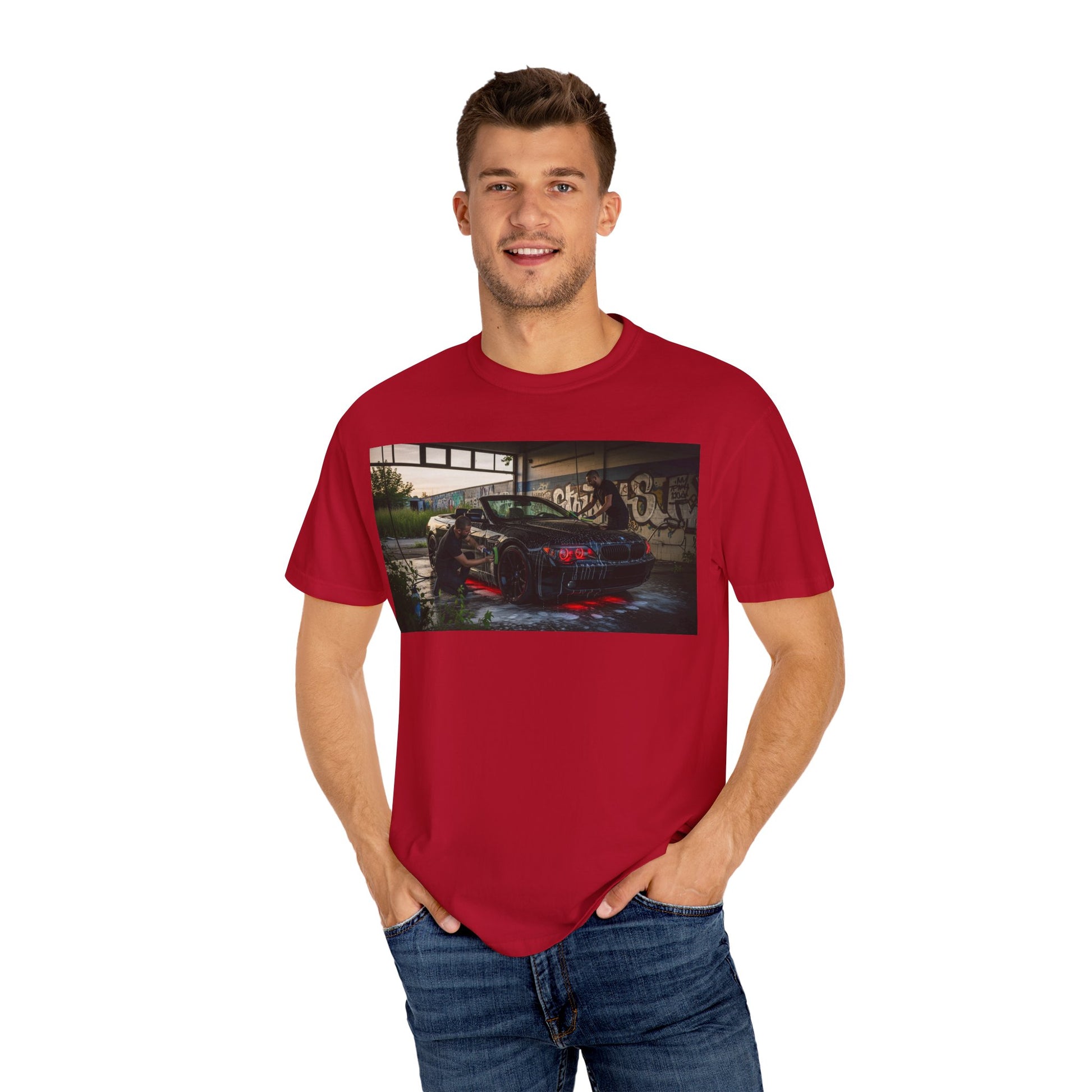 Vintage Style Car Enthusiast T-Shirt, Casual Tee for Auto Lovers, Perfect for Gift, Car Show, Birthday, Unisex Apparel