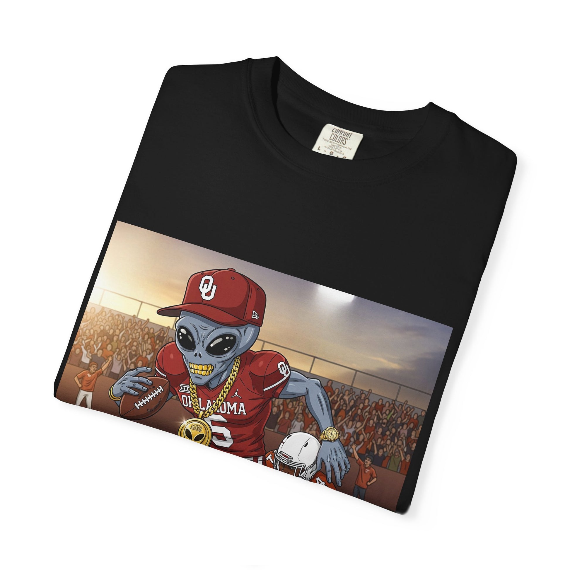 Alien Sports Unisex Tee - Futuristic Humor for Gamers, Casual Outings, Halloween Costume, Birthday Gift, Sports Enthusiasts