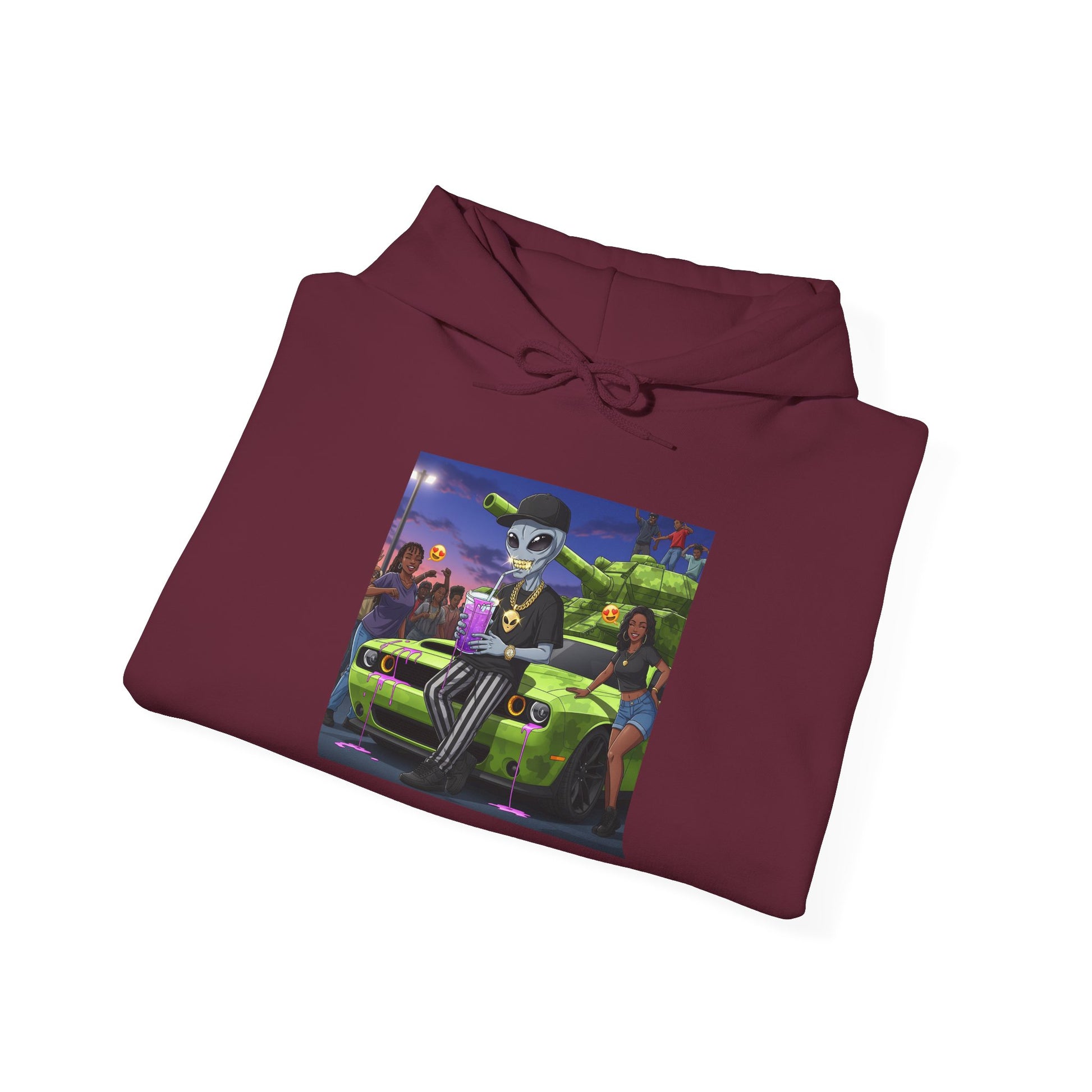 Vibrant Graphic Hoodie for Creative Souls | Cozy Streetwear, Retro Gift, Unisex Fashion, Urban Style, Artistic Apparel, Everyday Comfort