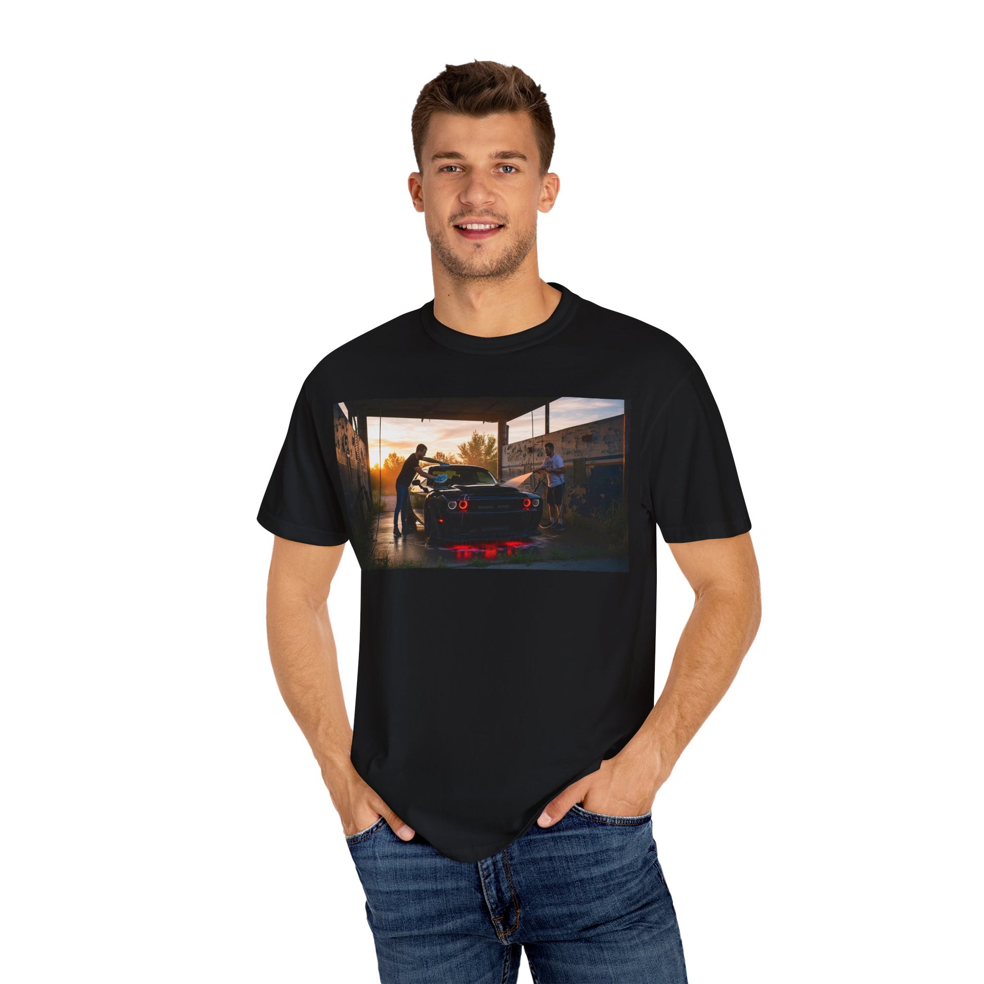 Vintage Car Lover T-Shirt - Perfect for Auto Enthusiasts, Casual Wear, Gifts for Him, and Garage Days, Automotive Art Tee