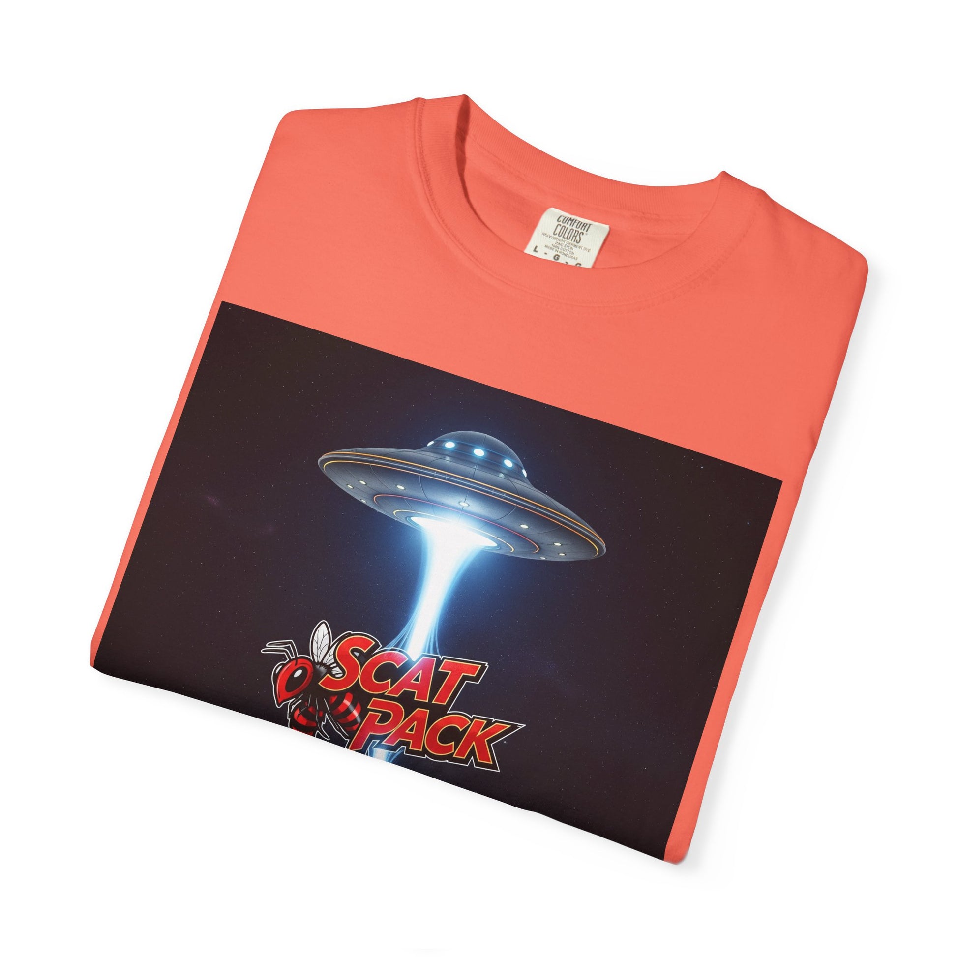 Sci-Fi Graphic T-Shirt, Unisex Tee, UFO T-Shirt, Gamer Apparel, Fun Gift for Space Lovers, Casual Wear