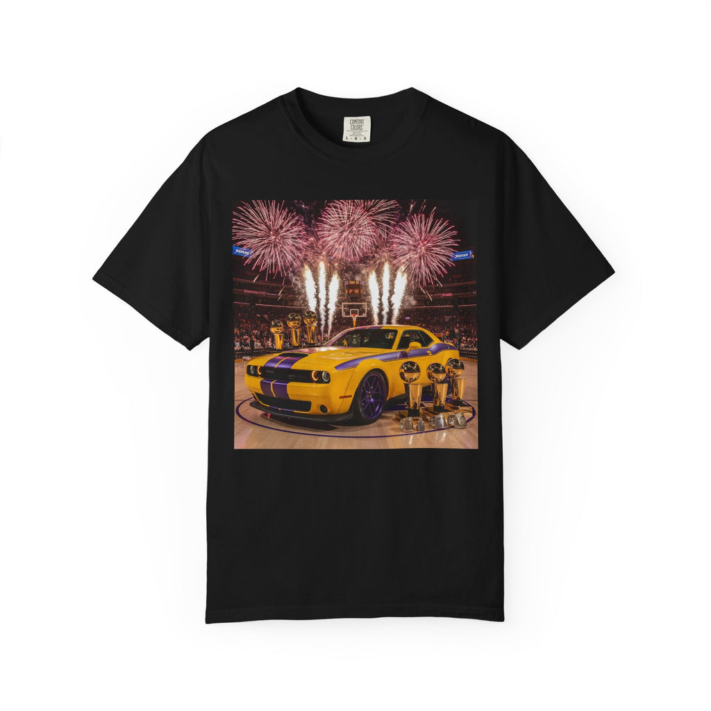 Fireworks & Fast Cars Unisex T-Shirt - Perfect for Car Lovers, Festivals, Birthdays, Racing Events, Casual Wear