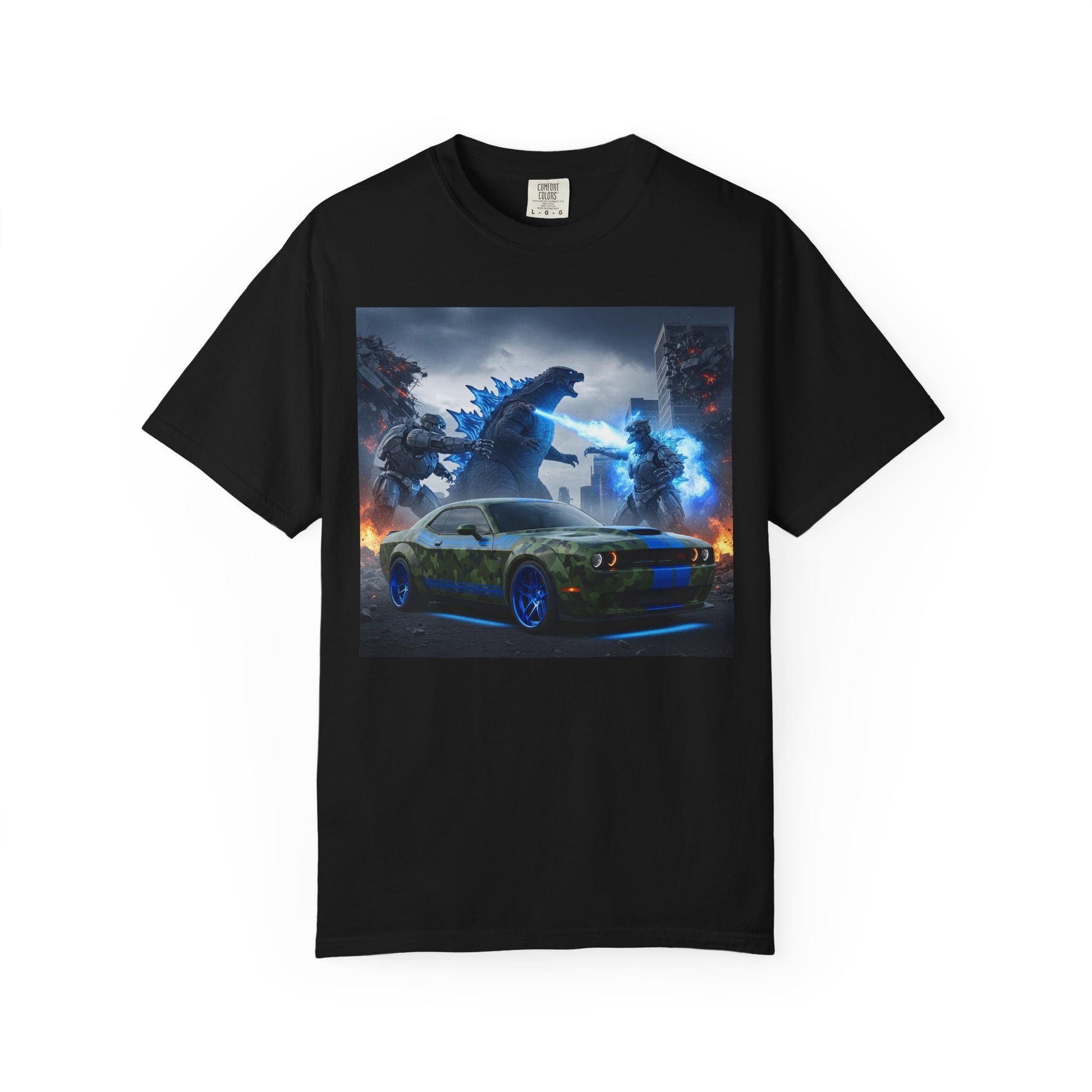 Zilla Adventure Unisex T-Shirt, Perfect for Gamers, Car Lovers, Movie Nights, Fun Gift Idea