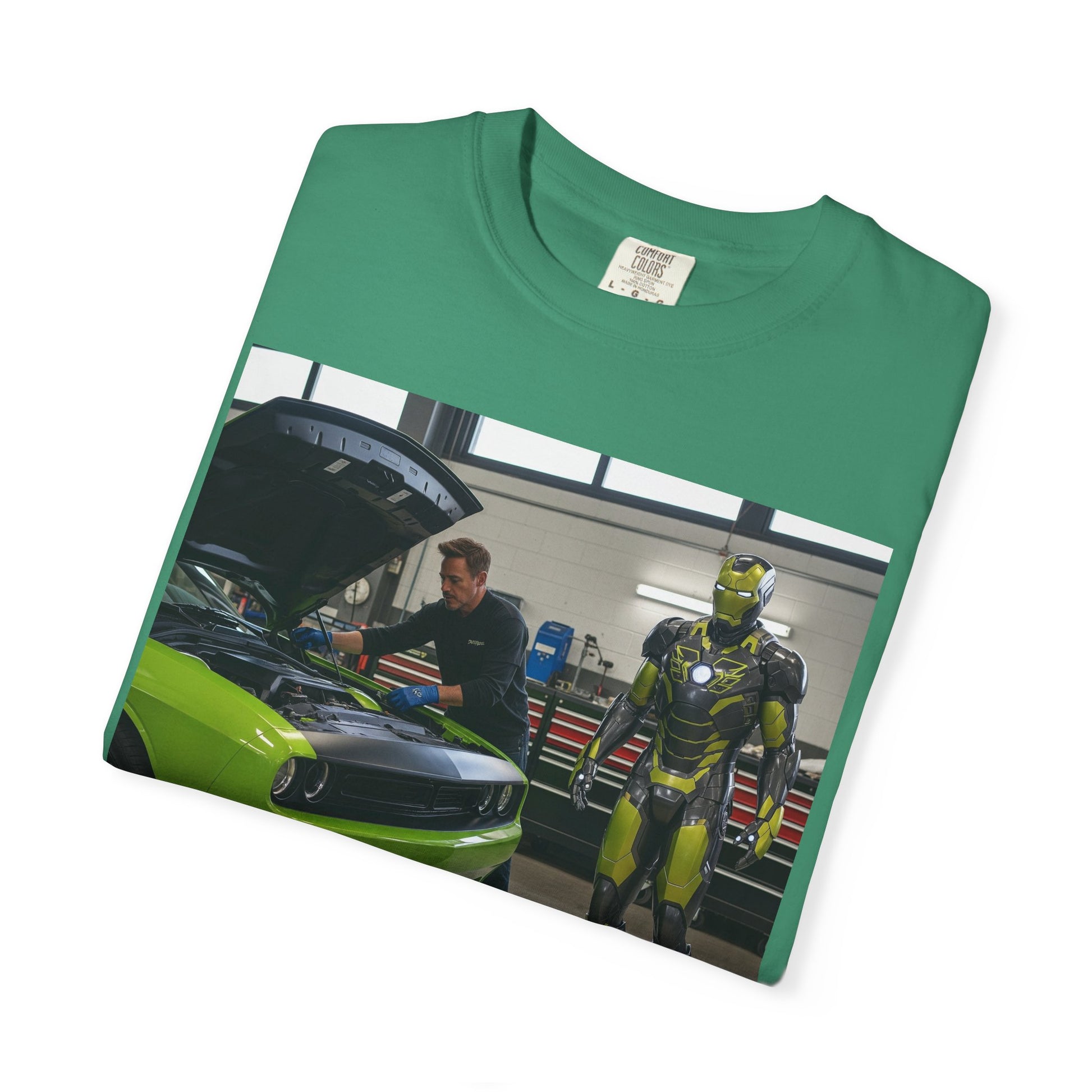Cool Mechanic Graphic Tee, Unisex Retro Car T-Shirt, Gift for Auto Lovers, Flexible Everyday Wear, Perfect for Birthdays, Father's Day