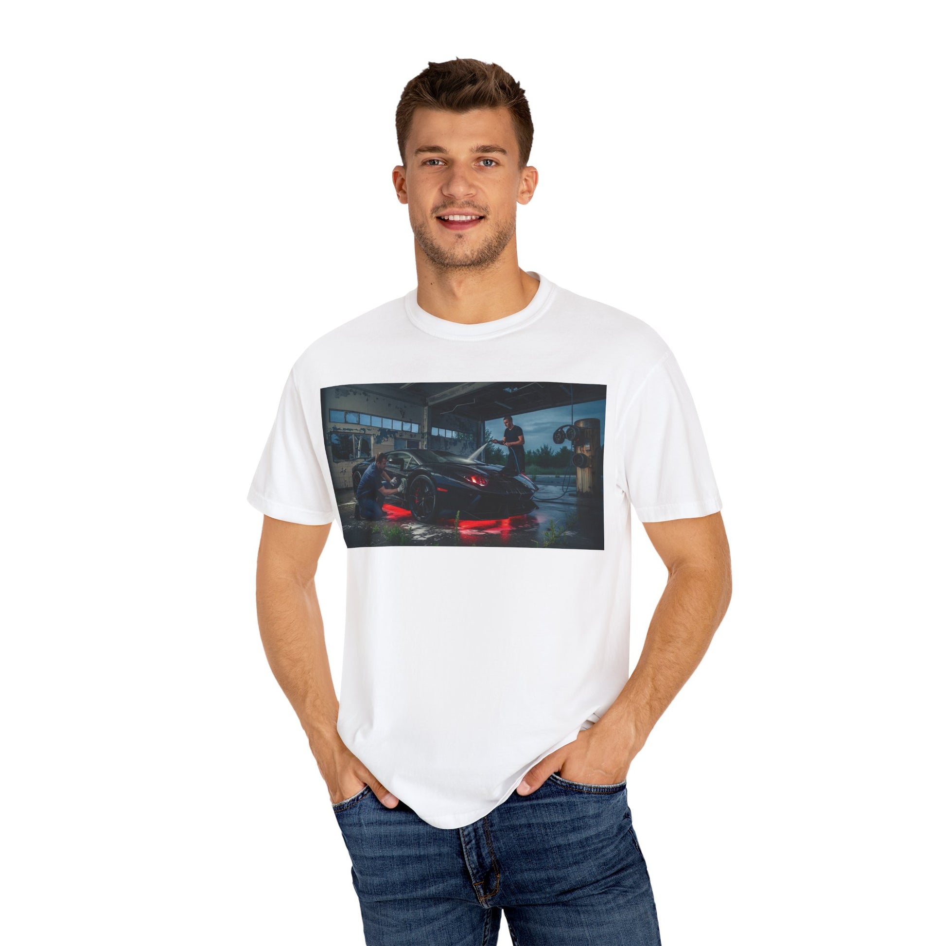 Car Enthusiast Tee, Vintage Car Shirt, Garage Art T-Shirt, Gift for Mechanic, Unisex Car Lover Apparel