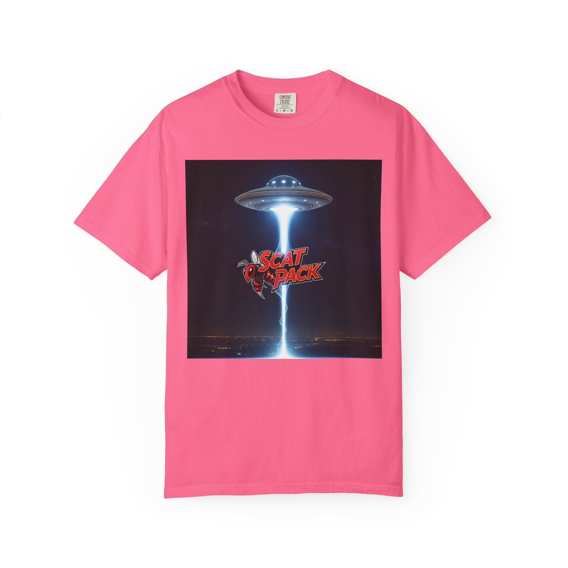 Sci-Fi Graphic T-Shirt, Unisex Tee, UFO T-Shirt, Gamer Apparel, Fun Gift for Space Lovers, Casual Wear