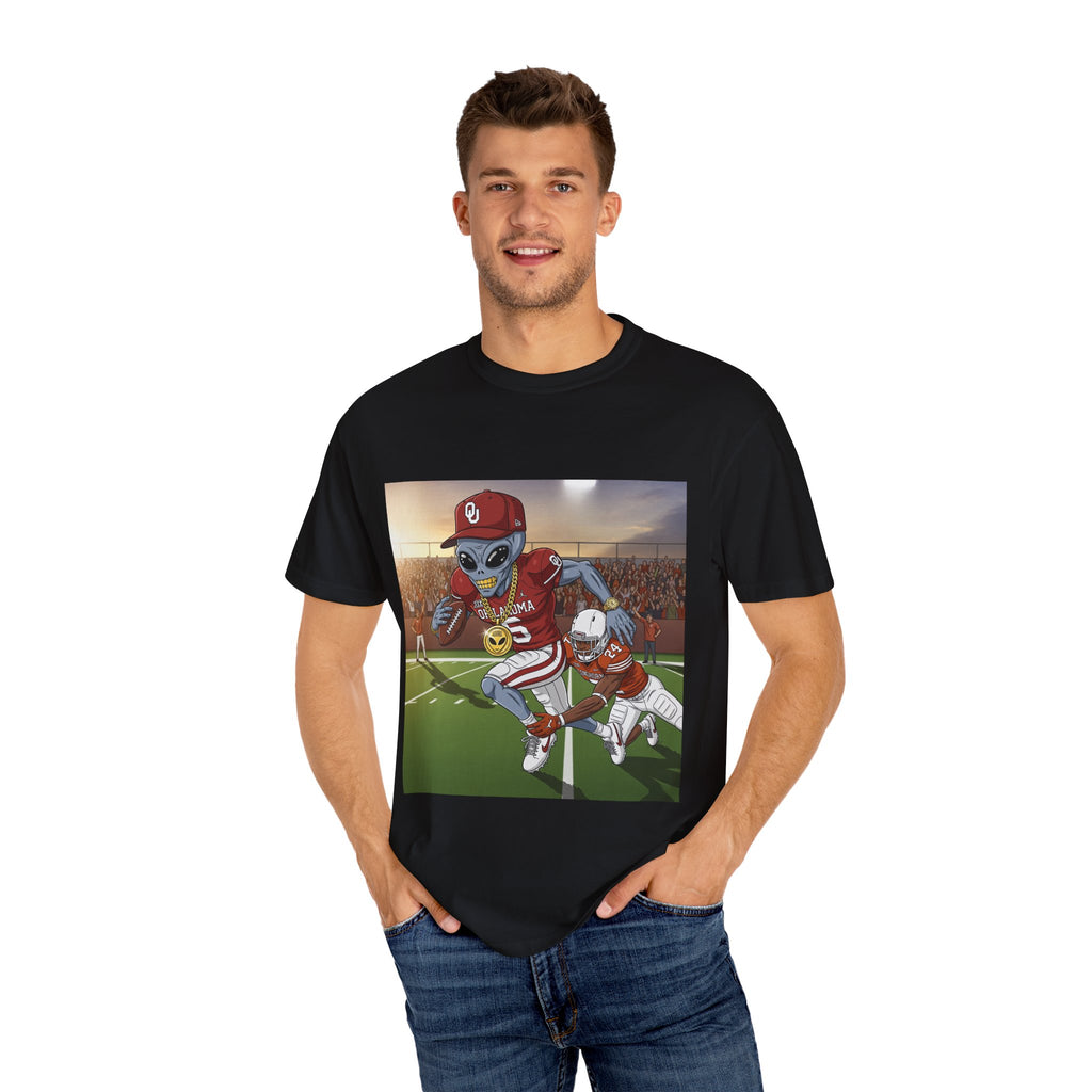 Alien Sports Unisex Tee - Futuristic Humor for Gamers, Casual Outings, Halloween Costume, Birthday Gift, Sports Enthusiasts