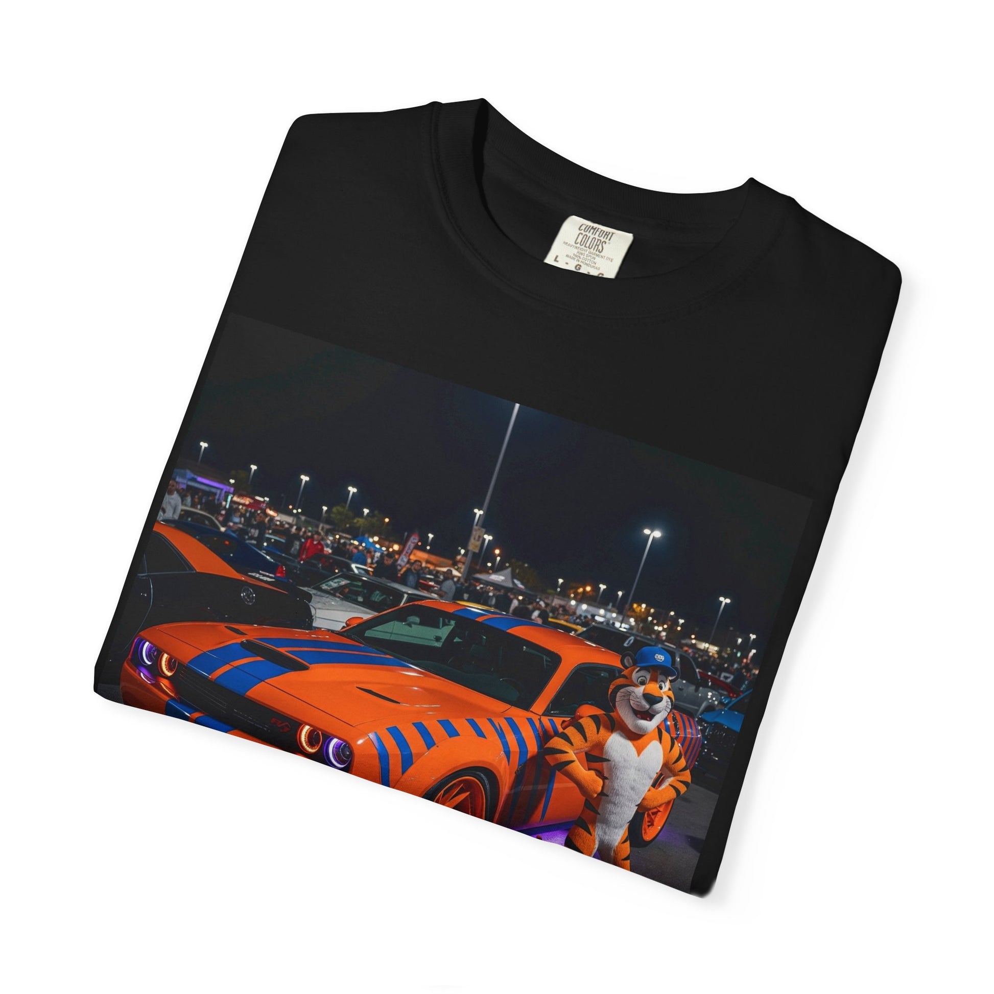 Vibrant Car Enthusiast Tee, Unisex T-shirt for Car Lovers, Automotive Style Shirt, Perfect Gift for Birthdays, Casual Wear