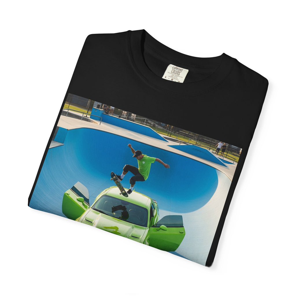 Skateboarding Graphic T-Shirt, Unisex Casual Top, Streetwear Tee, Gift for Skateboarders, Hip Hop Fashion, Summer Outfit