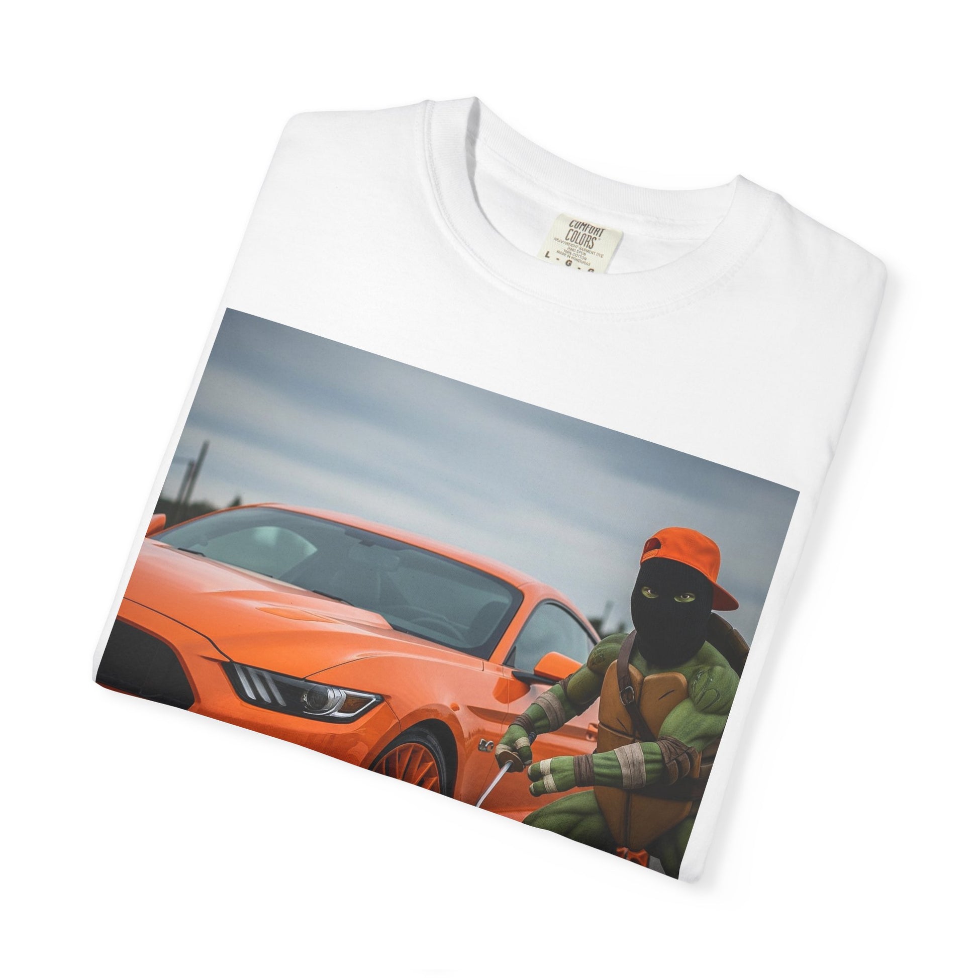 Cool Ninja Car T-shirt, Unisex Graphic Tee, Automotive Fan Apparel, Casual Wear for Boys and Girls, Birthday Gift, Anniversary T-shirt