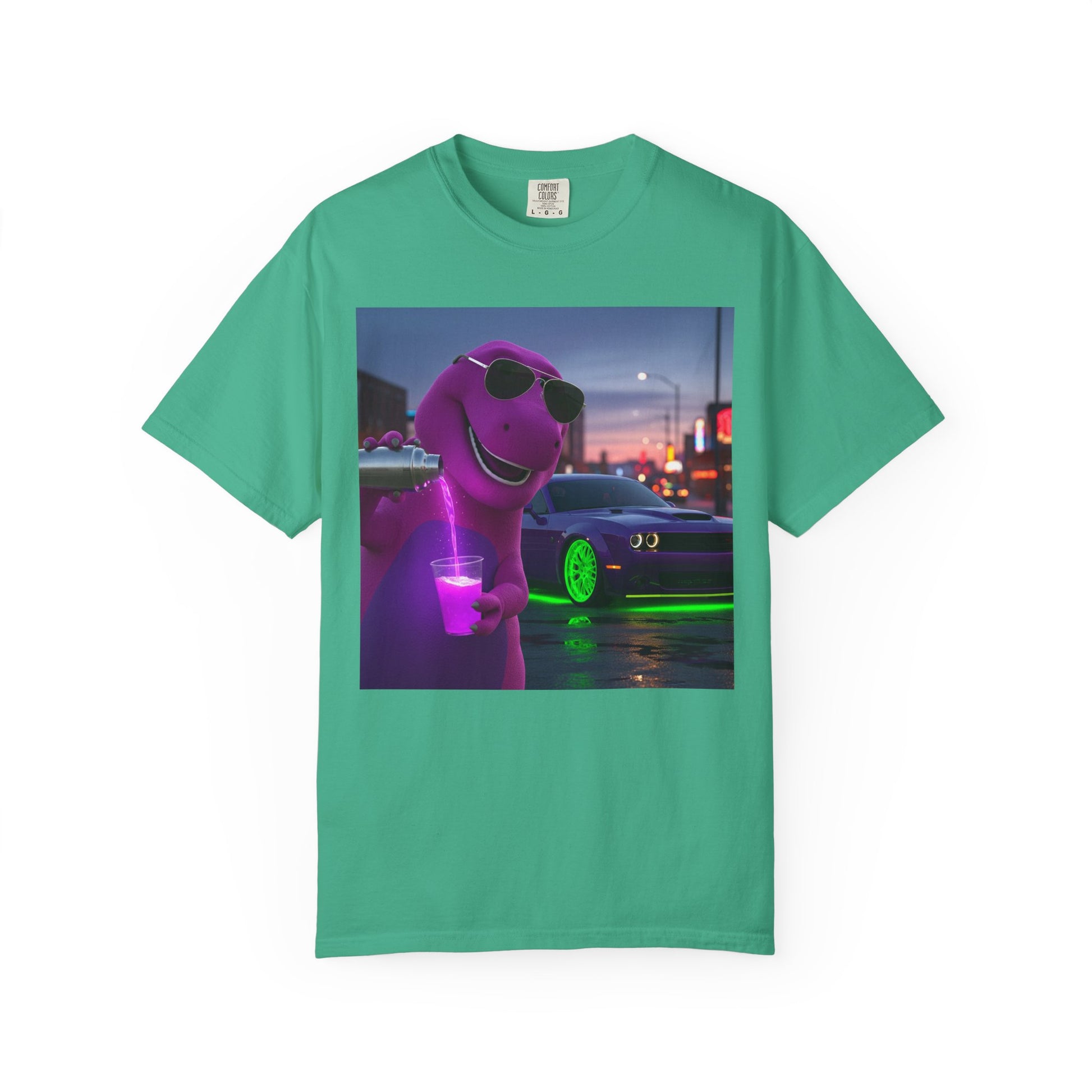 Chill Vibes Unisex T-Shirt - Fun Dinosaur Graphic Tee, Casual Streetwear, Funny Gift, Festive Party, Trendy Summer Style