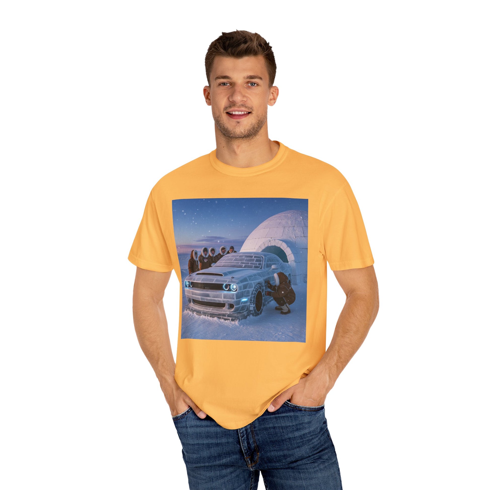 Chill Vibes Unisex T-Shirt, Cool Graphic Tee for Car Lovers, Unique Streetwear, Gift for Him, Winter Fashion, Casual Style