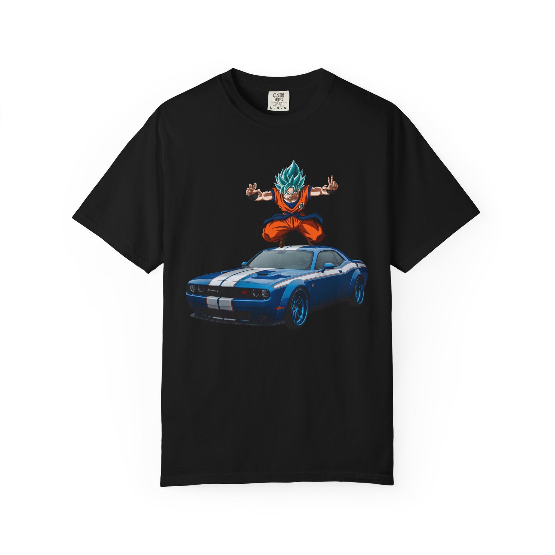 Dragon Ball Z Super Saiyan T-Shirt, Unisex Graphic Tee, Anime Fan Gift, Car Enthusiast Apparel, Casual Wear, Birthday Surprise