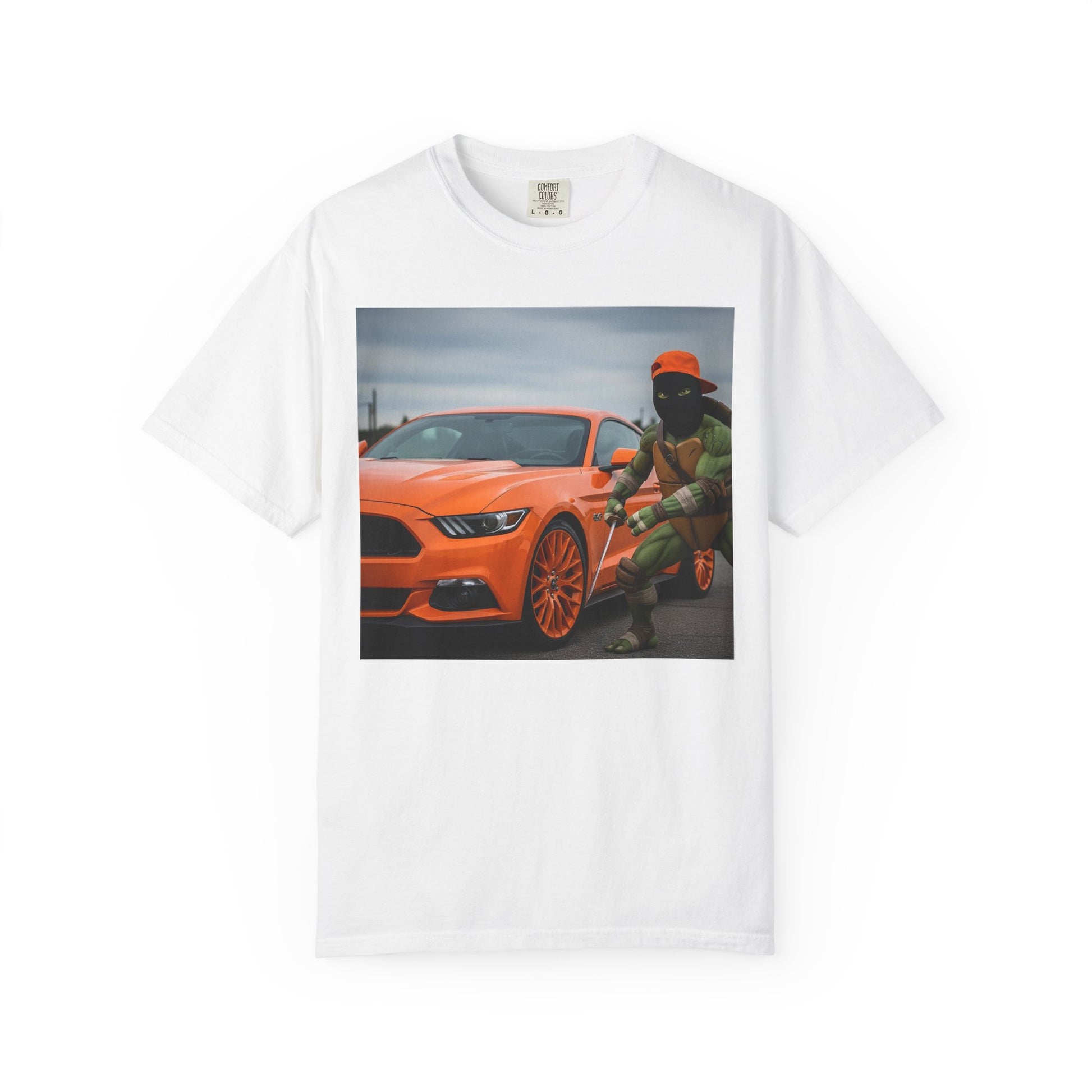 Cool Ninja Car T-shirt, Unisex Graphic Tee, Automotive Fan Apparel, Casual Wear for Boys and Girls, Birthday Gift, Anniversary T-shirt