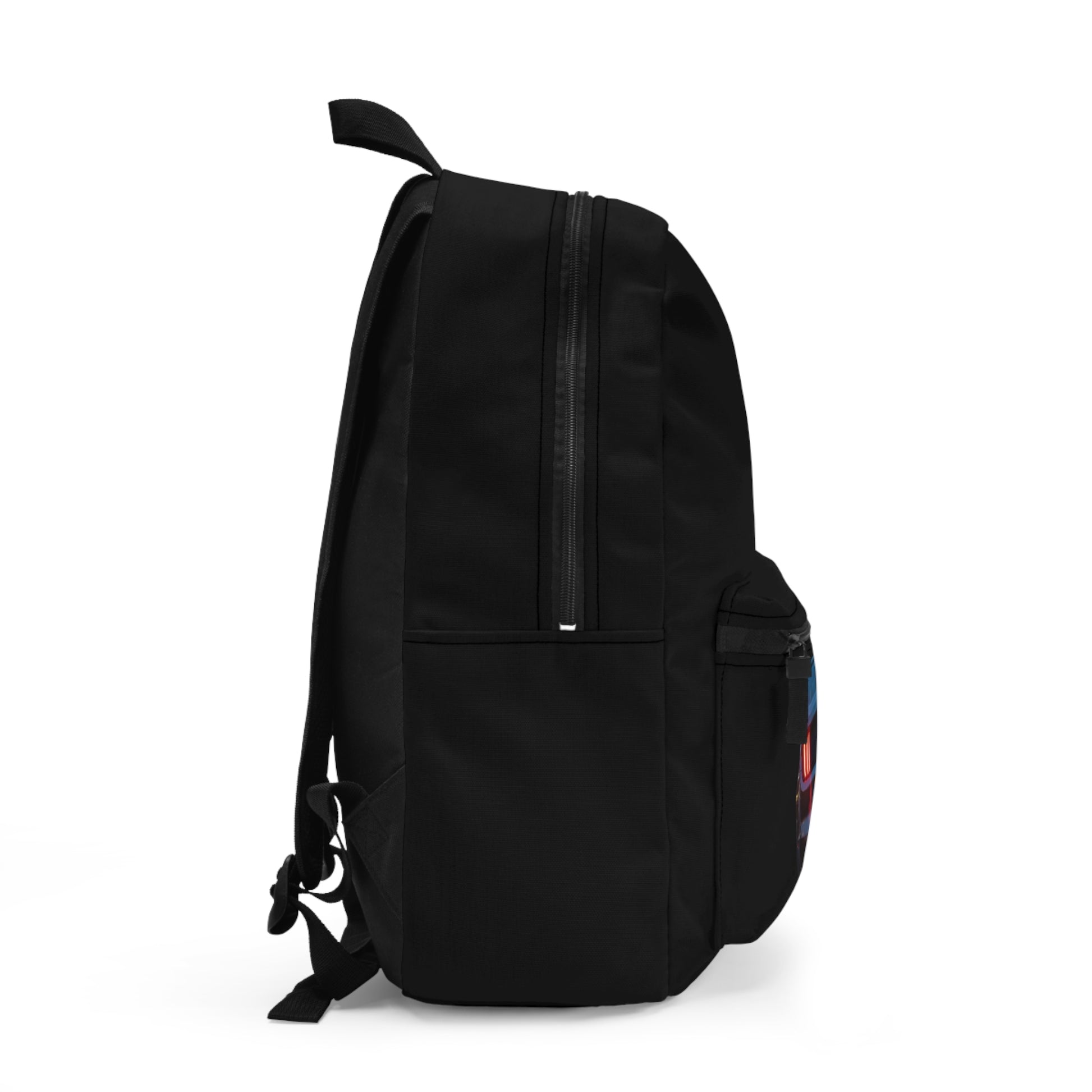 SRT Alien Flame Backpack - Cool Vintage Car Design, Perfect for School, Travel, Gifts, and Automotive Enthusiasts