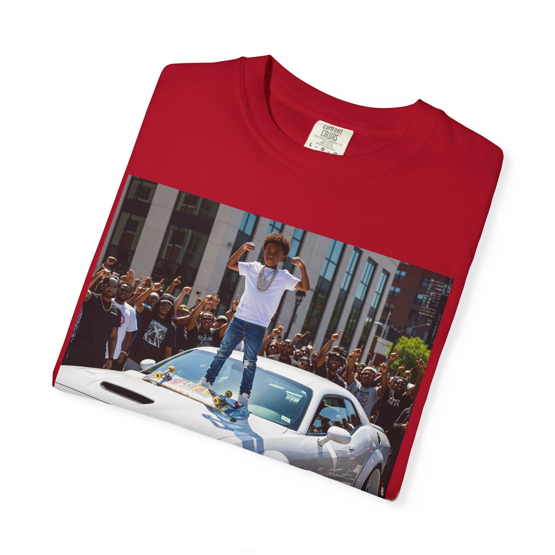 Street Style Unisex T-shirt - Cool, Casual Vibe, Perfect for Car Lovers, Summer Outings, Gifts for Him/Her, Statement Piece