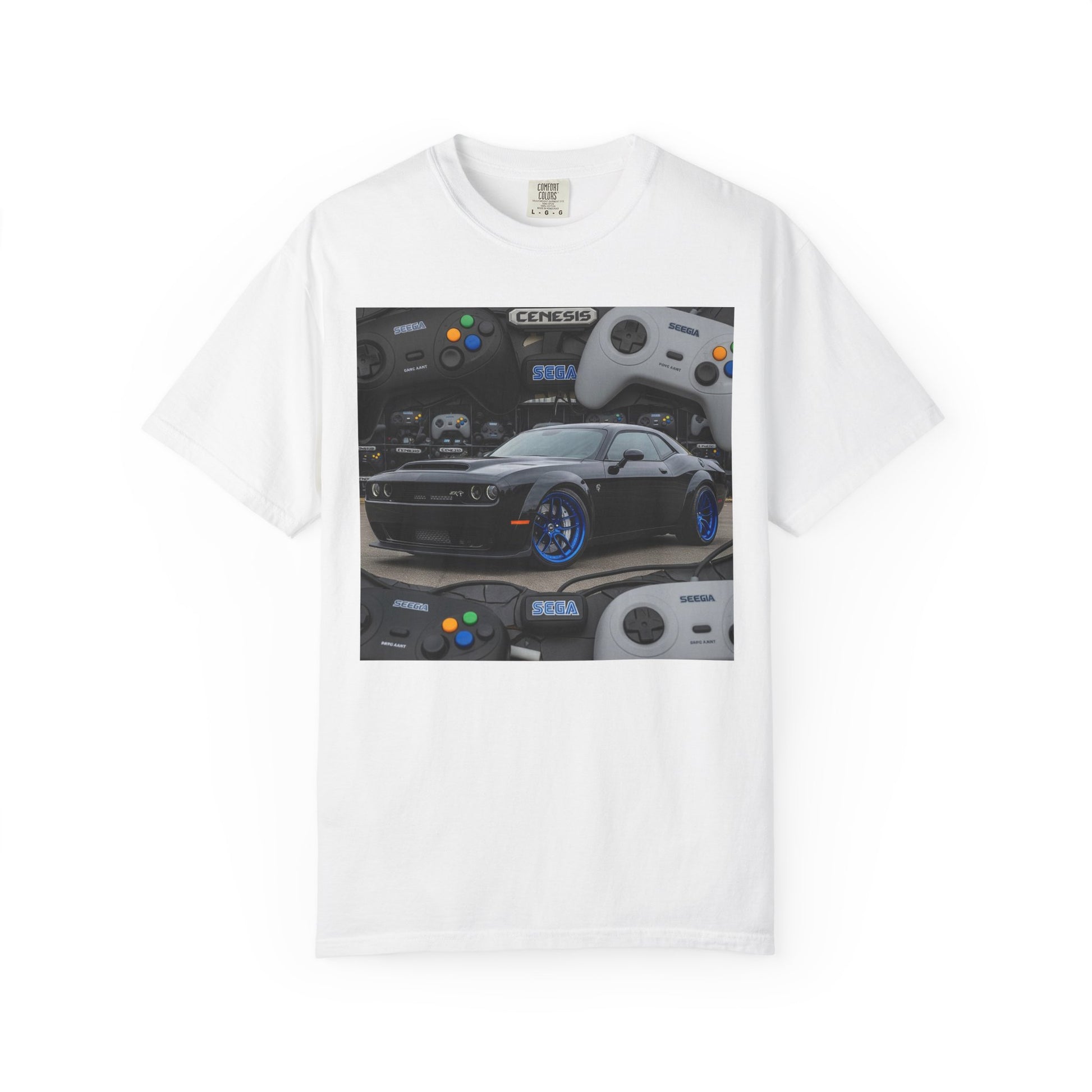 Retro Gamer T-Shirt, Unisex Gaming Tee, Video Game Lover Gift, Car Enthusiast Shirt, Fun Graphic Tee, Perfect for Gamers