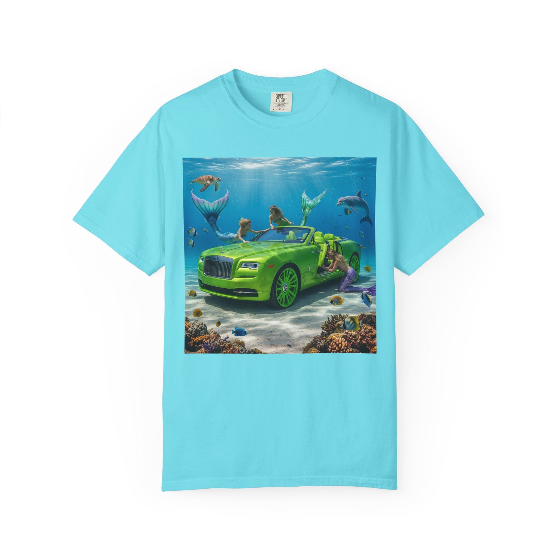 Underwater Adventure T-Shirt, Ocean Vibes Tee, Summer Style, Fun Gift for Ocean Lovers, Unique Casual Wear, Beach Party Top