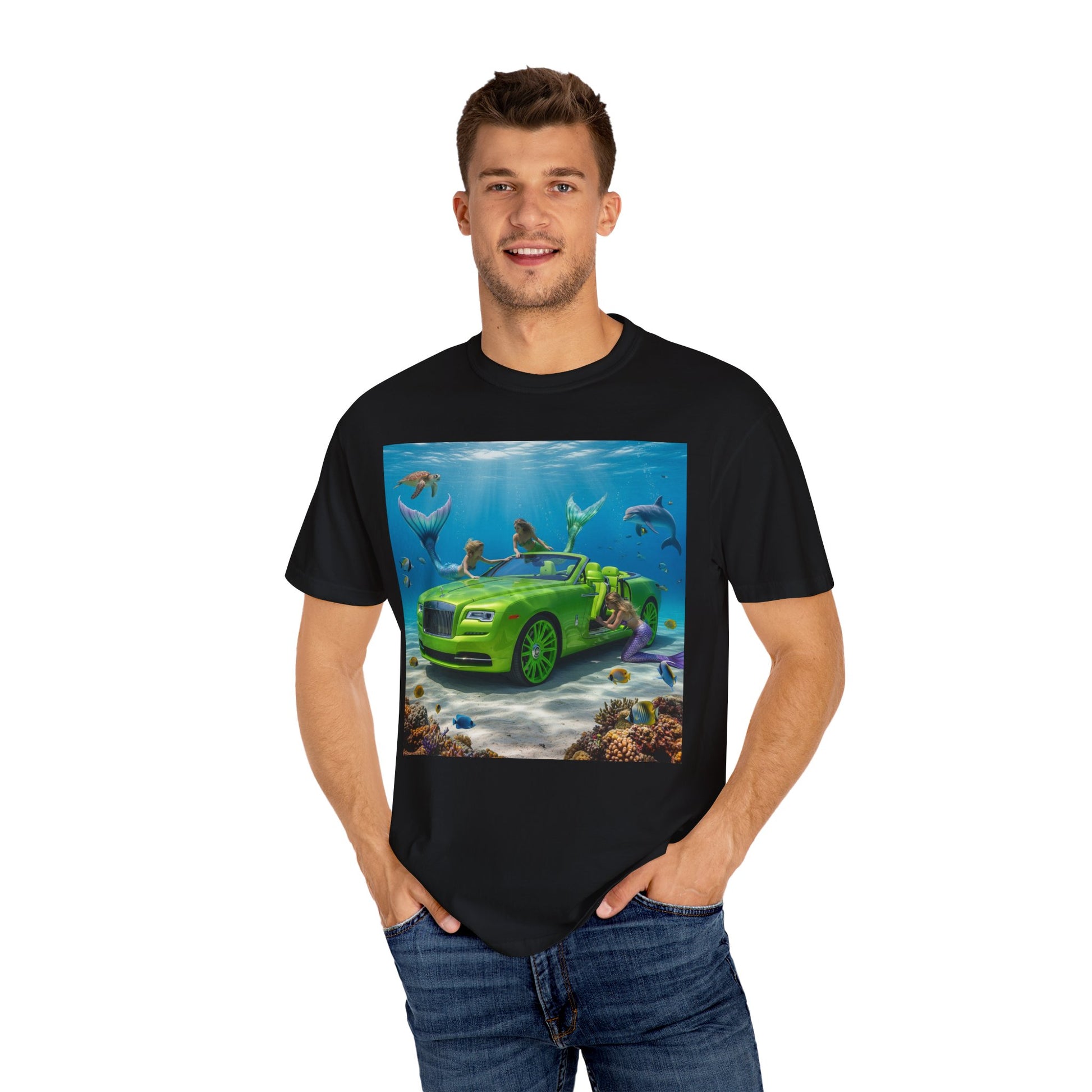 Underwater Adventure T-Shirt, Ocean Vibes Tee, Summer Style, Fun Gift for Ocean Lovers, Unique Casual Wear, Beach Party Top