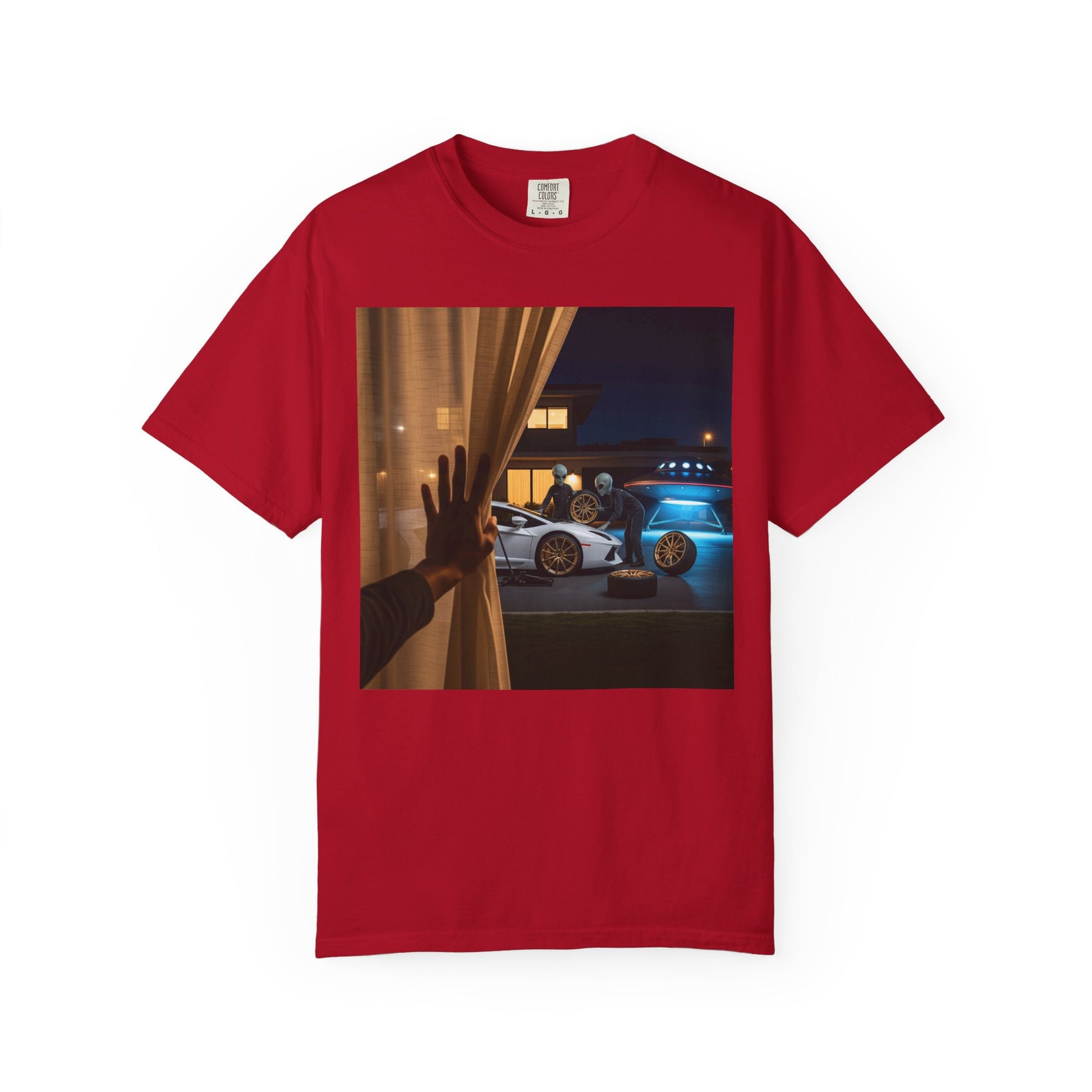 Unisex Vintage-Inspired Car T-Shirt, Retro Vehicle Tee, Gift for Car Enthusiasts, Casual Wear, Men’s and Women’s Apparel