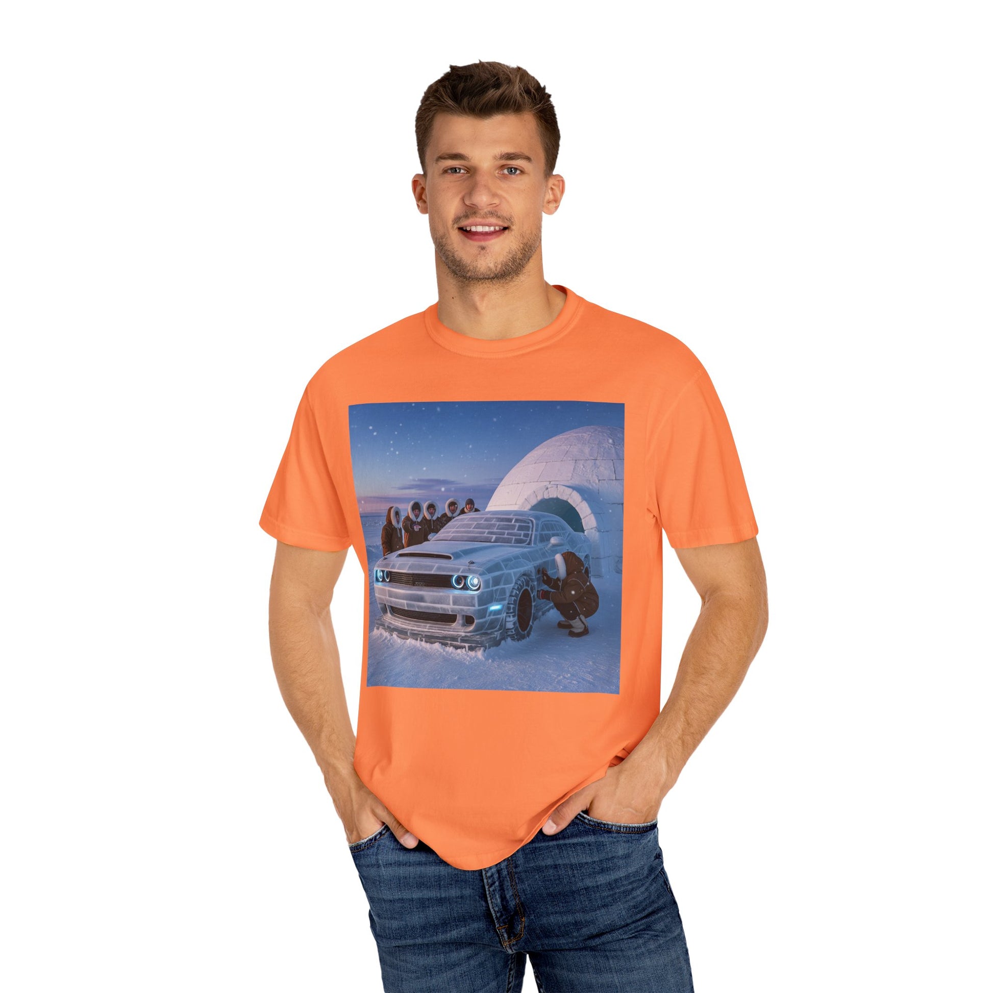 Chill Vibes Unisex T-Shirt, Cool Graphic Tee for Car Lovers, Unique Streetwear, Gift for Him, Winter Fashion, Casual Style