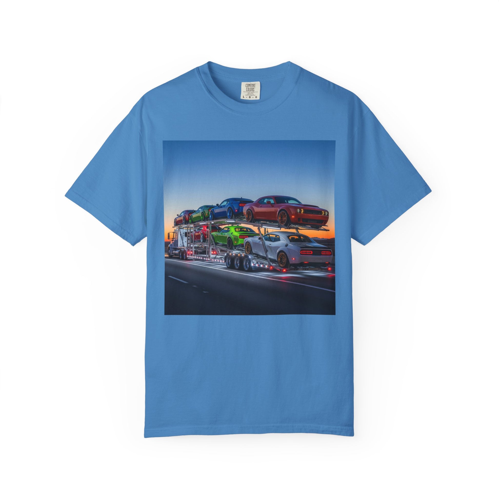Vintage Car Transport Unisex T-shirt, Retro Car Lover Gift, Automotive Graphic Tee, Car Enthusiast Apparel, Nostalgic Summer Wear