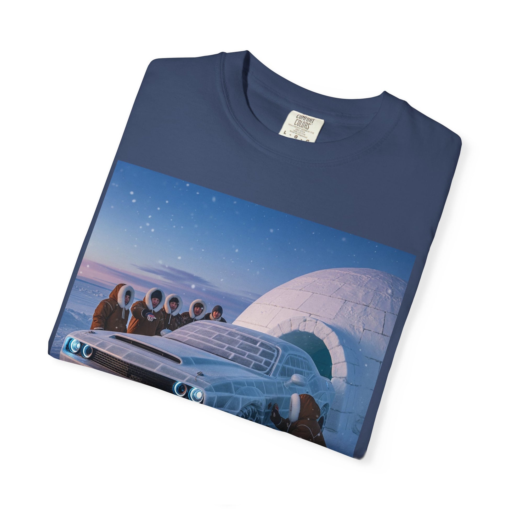 Chill Vibes Unisex T-Shirt, Cool Graphic Tee for Car Lovers, Unique Streetwear, Gift for Him, Winter Fashion, Casual Style
