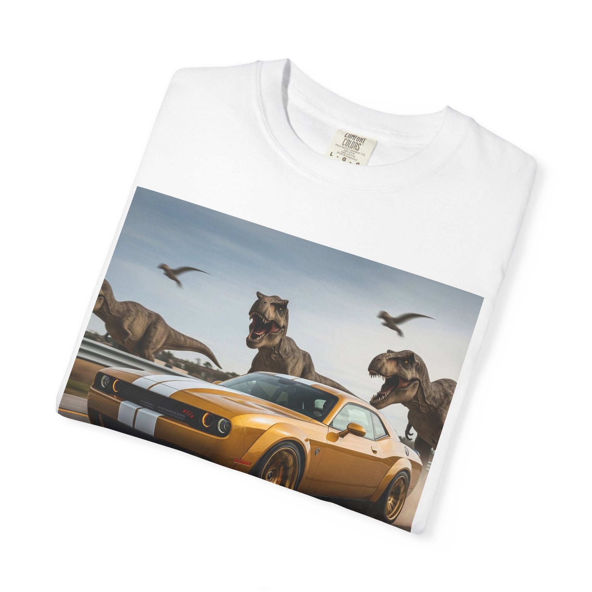 Vibrant Animal Adventure T-shirt, Graphic Tee for Car Lovers, Unique Gift for Men and Women, Fun Casual Wear, Birthday and Holiday Present