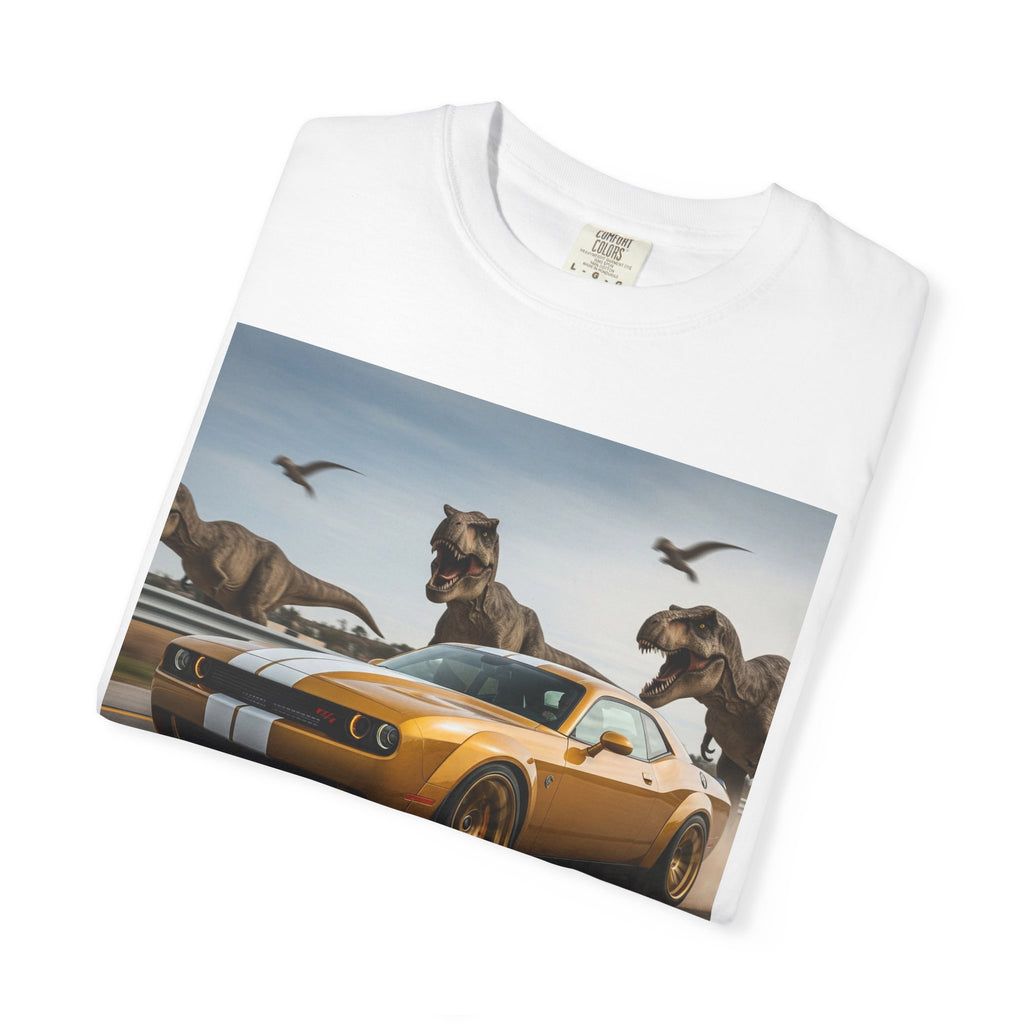 Vibrant Animal Adventure T-shirt, Graphic Tee for Car Lovers, Unique Gift for Men and Women, Fun Casual Wear, Birthday and Holiday Present