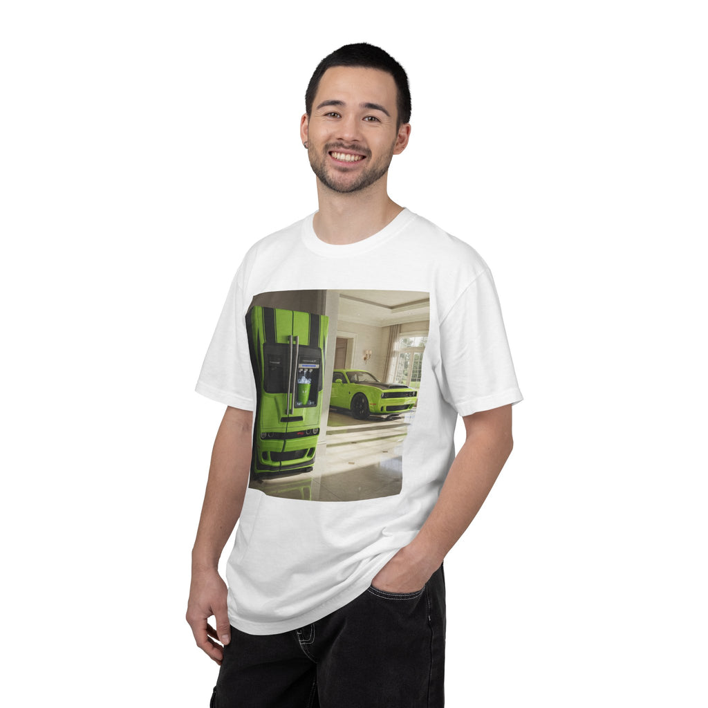 Green Supercar Photo T-Shirt — Luxury Sports Car Graphic Tee