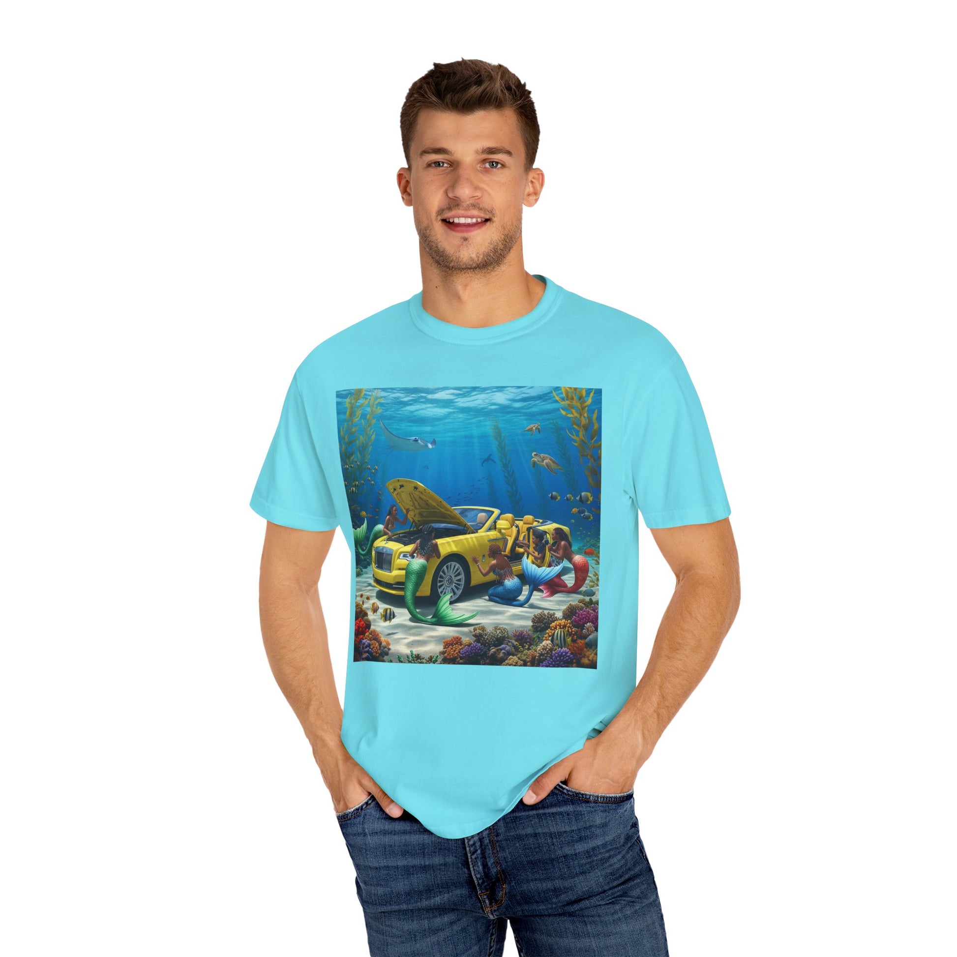 Underwater Adventure T-shirt - Ocean Vibe, Unisex Apparel, Gift for Sea Lovers, Summer Fashion, Beach Party Tee