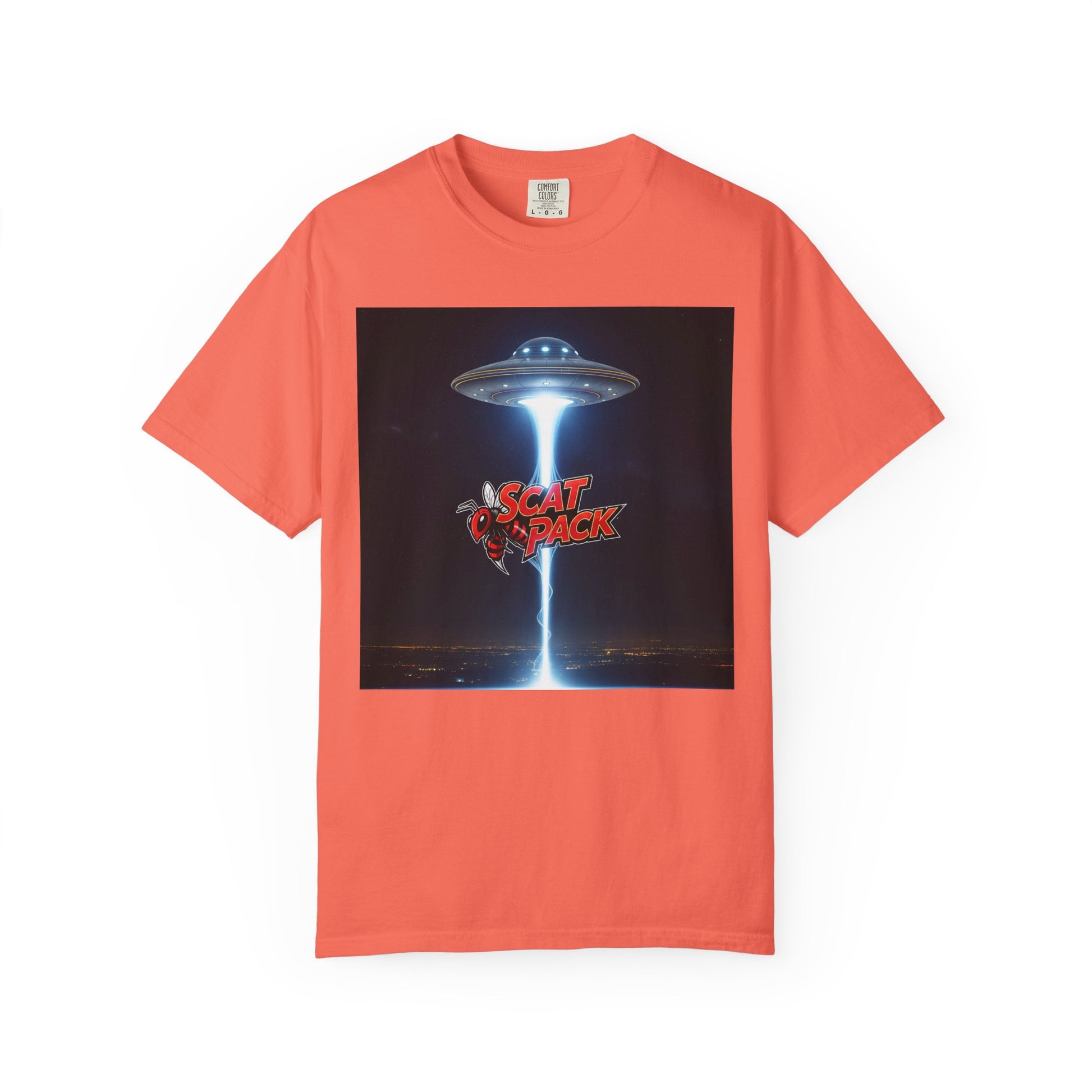 Sci-Fi Graphic T-Shirt, Unisex Tee, UFO T-Shirt, Gamer Apparel, Fun Gift for Space Lovers, Casual Wear