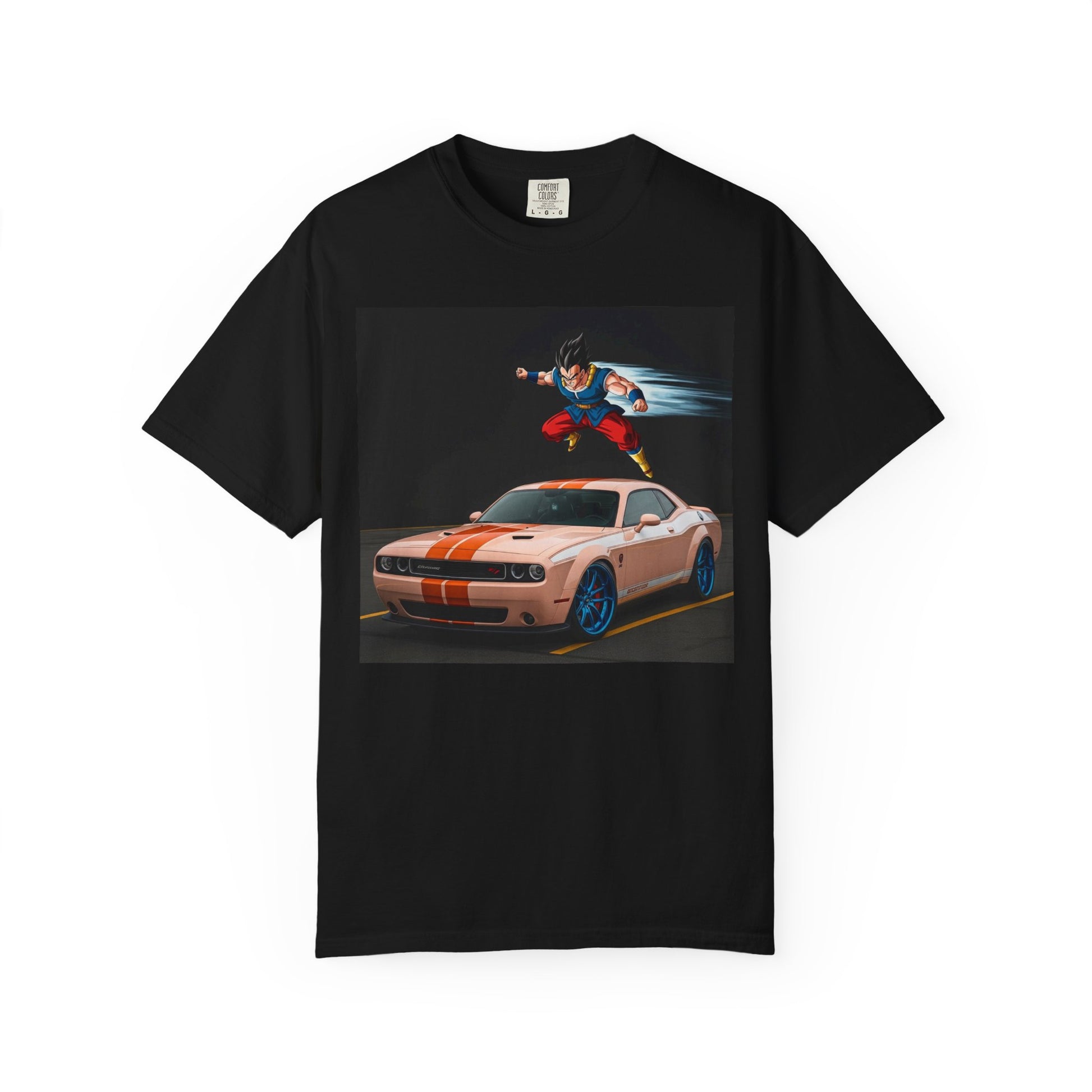 Superhero Car Adventure T-Shirt, Graphic Tee, Unisex Casual Wear, Gift for Car Lovers, Birthday Present, Fun Outfit