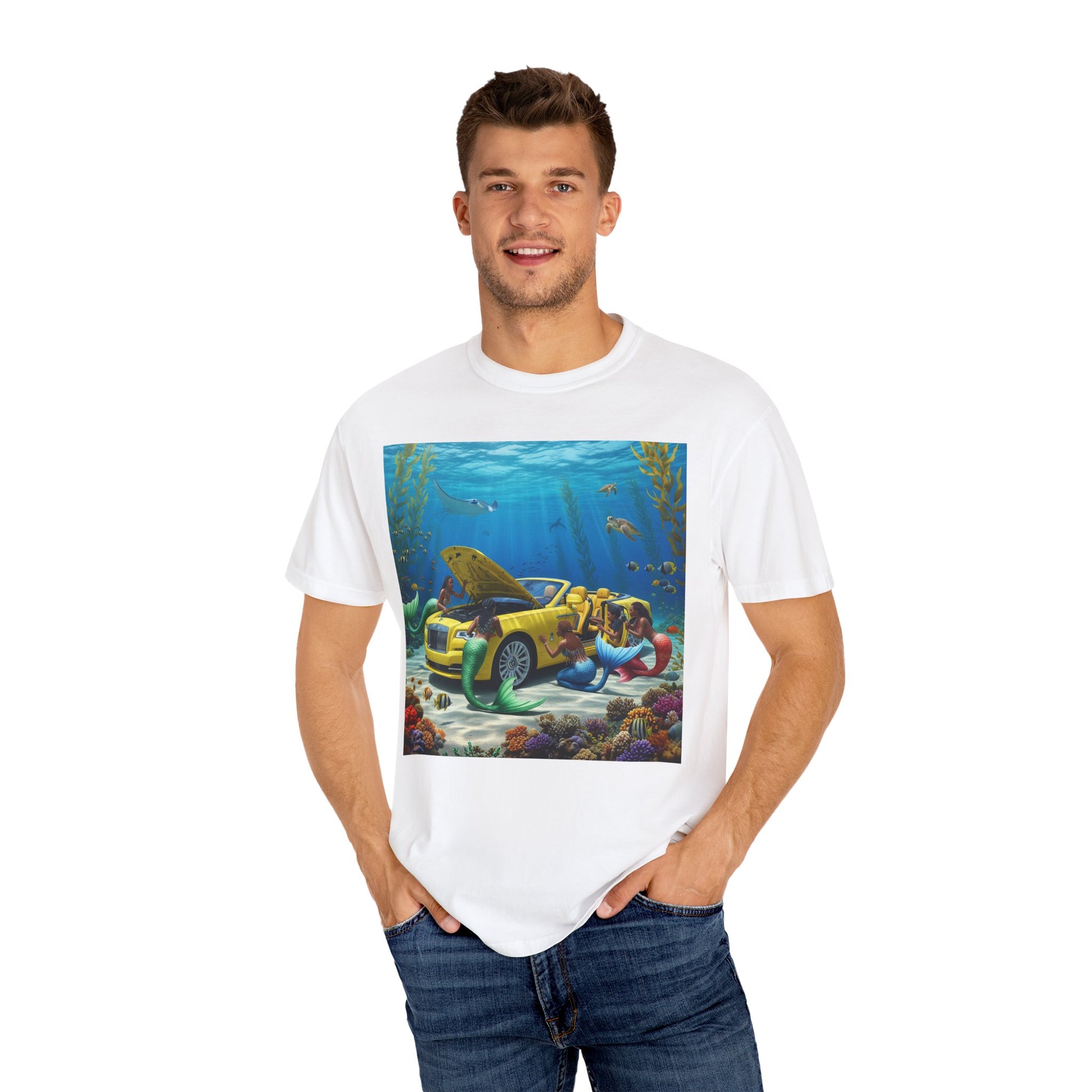 Underwater Adventure T-shirt - Ocean Vibe, Unisex Apparel, Gift for Sea Lovers, Summer Fashion, Beach Party Tee