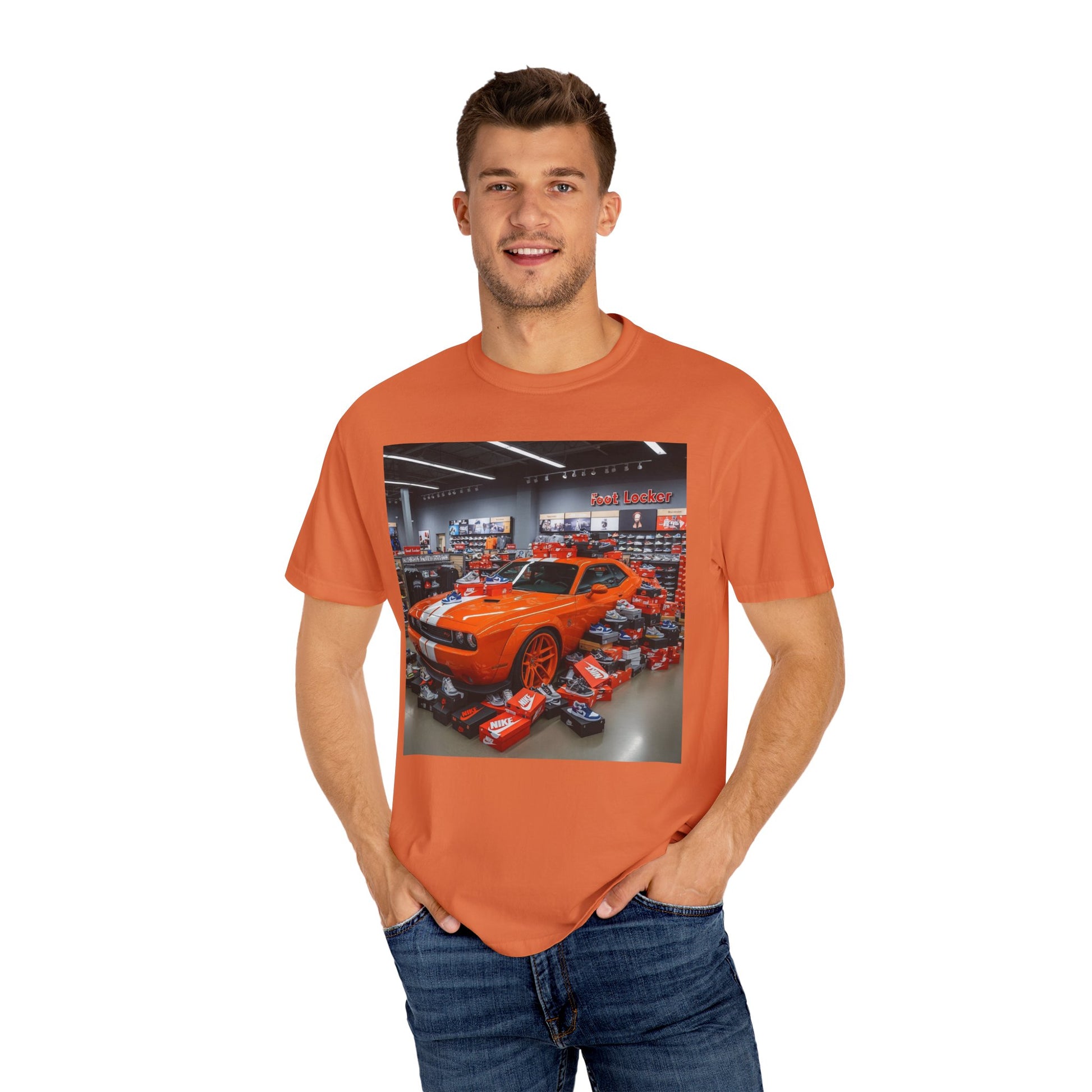 Vibrant Automotive Graphic Tee, Car Lover T-Shirt, Vintage Car Apparel, Perfect Gift for Gearheads, Unisex Retro Car Shirt