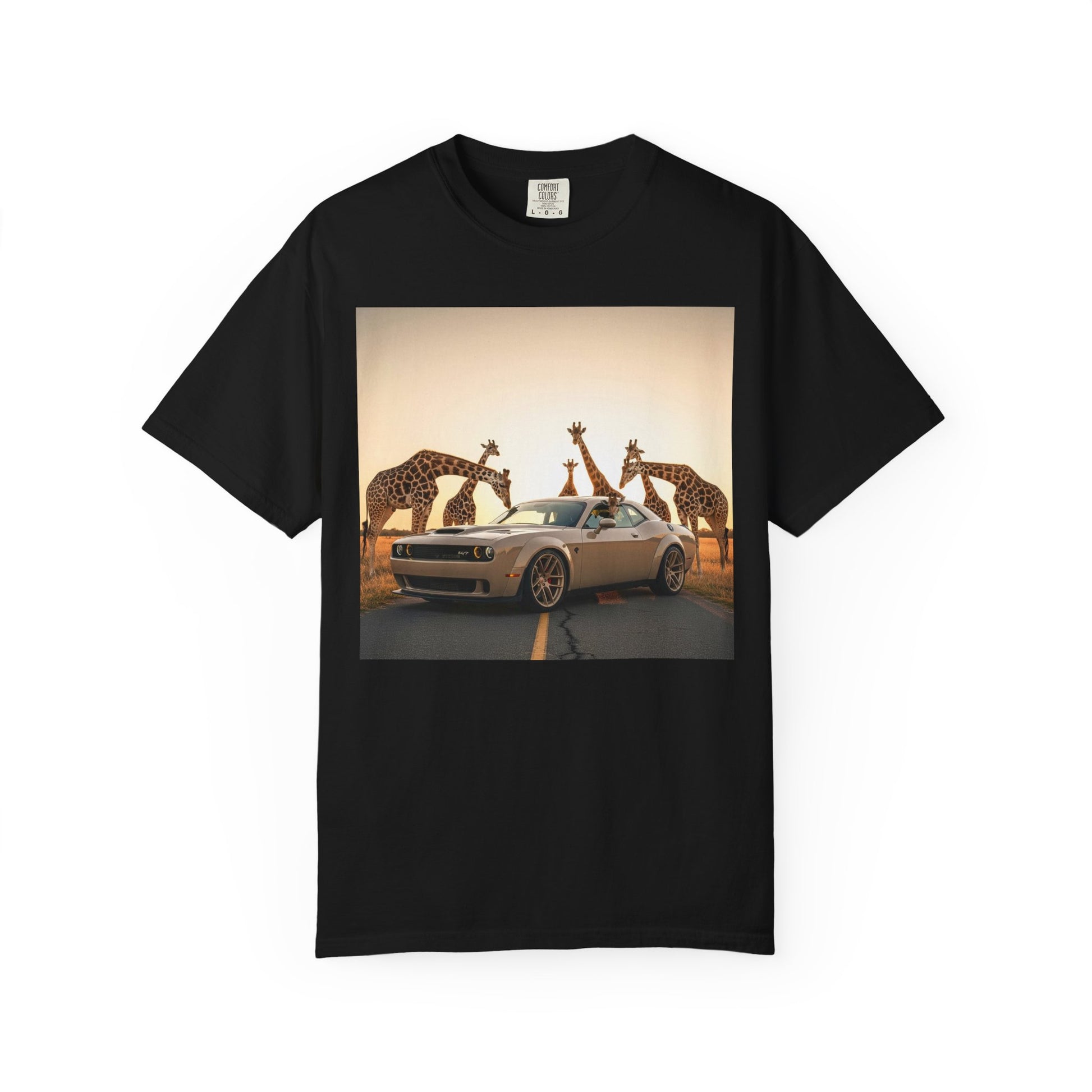 Giraffe Adventure T-Shirt | Unique Animal Tee, Animal Lover Gift, Casual Style, Unisex Graphic Shirt, Safari Vibes, Summer Wear