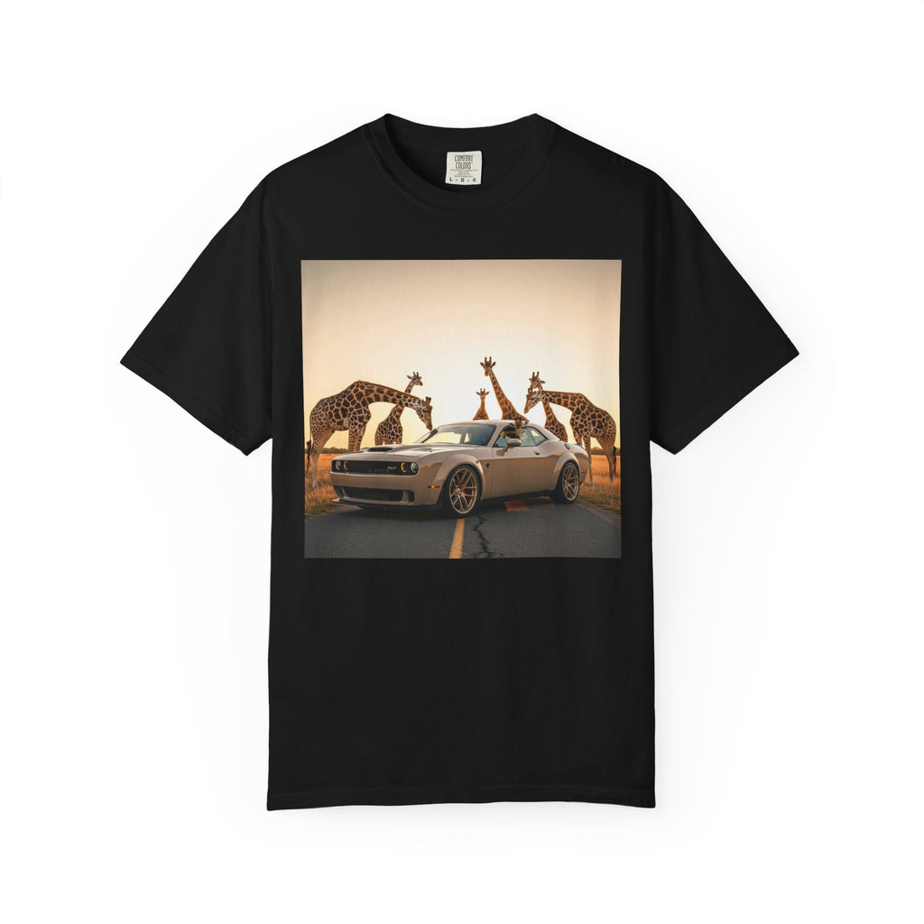 Giraffe Adventure T-Shirt | Unique Animal Tee, Animal Lover Gift, Casual Style, Unisex Graphic Shirt, Safari Vibes, Summer Wear