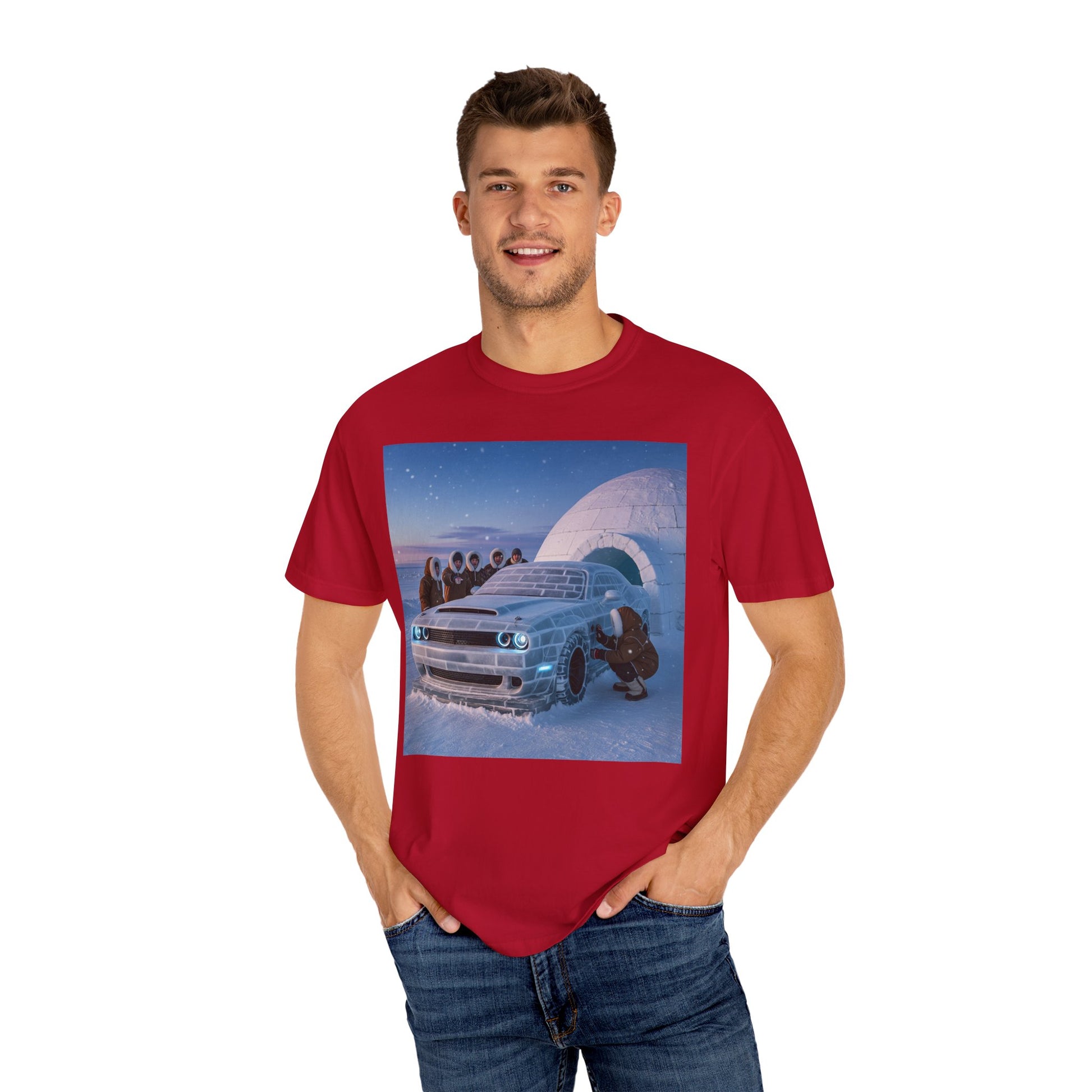 Chill Vibes Unisex T-Shirt, Cool Graphic Tee for Car Lovers, Unique Streetwear, Gift for Him, Winter Fashion, Casual Style
