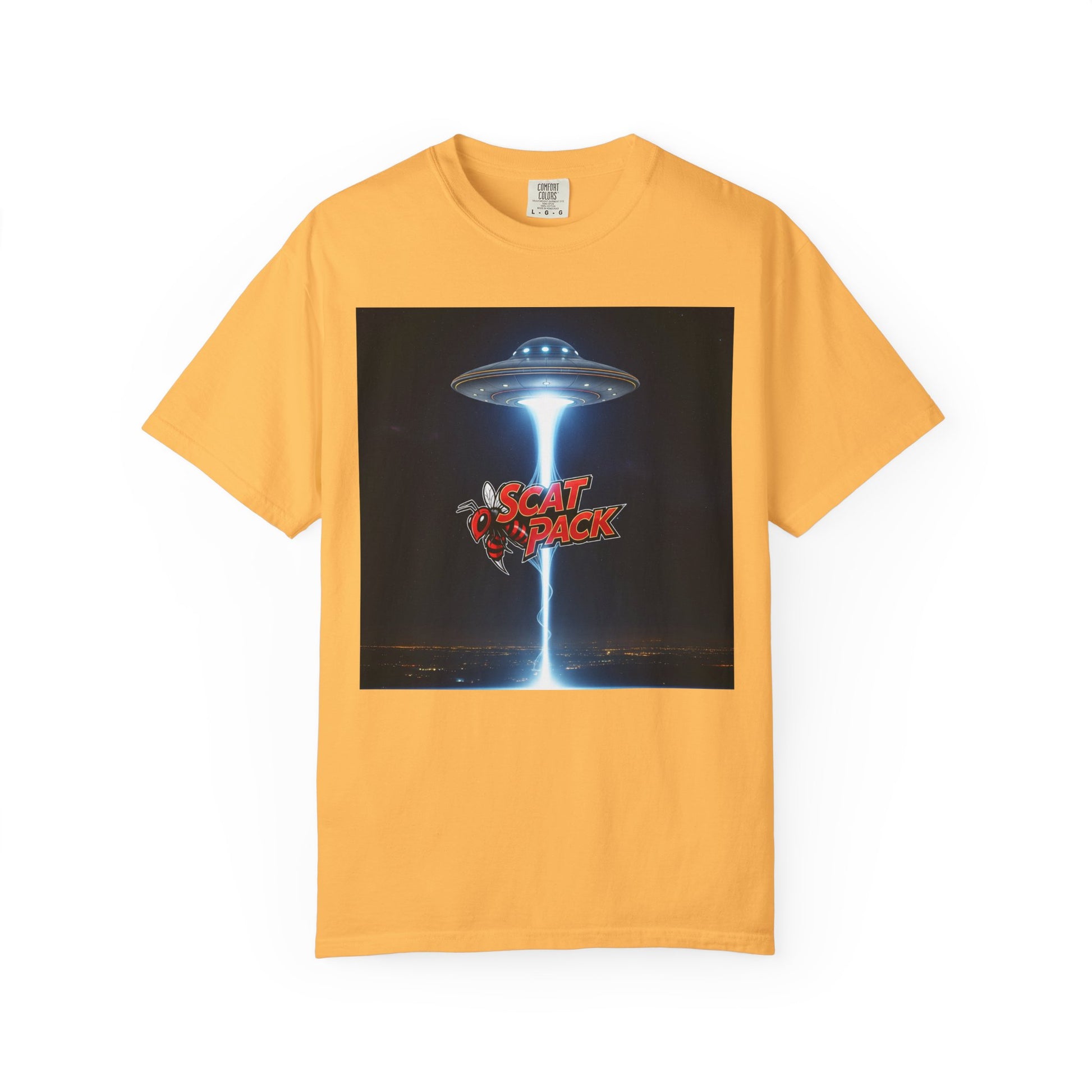 Sci-Fi Graphic T-Shirt, Unisex Tee, UFO T-Shirt, Gamer Apparel, Fun Gift for Space Lovers, Casual Wear