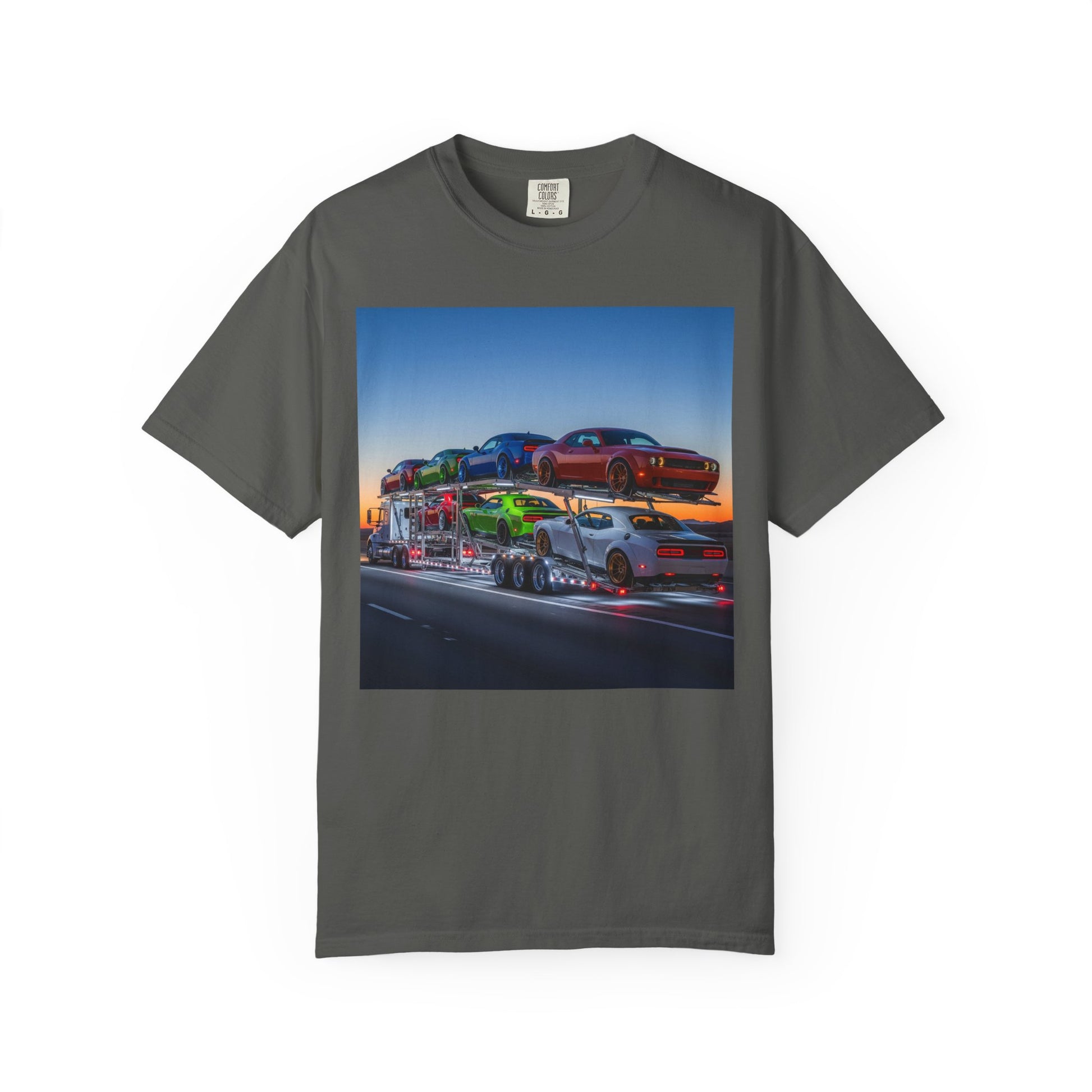 Vintage Car Transport Unisex T-shirt, Retro Car Lover Gift, Automotive Graphic Tee, Car Enthusiast Apparel, Nostalgic Summer Wear