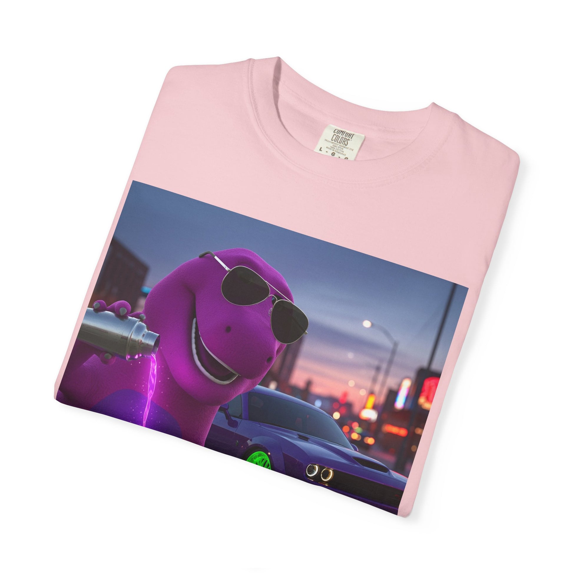 Chill Vibes Unisex T-Shirt - Fun Dinosaur Graphic Tee, Casual Streetwear, Funny Gift, Festive Party, Trendy Summer Style